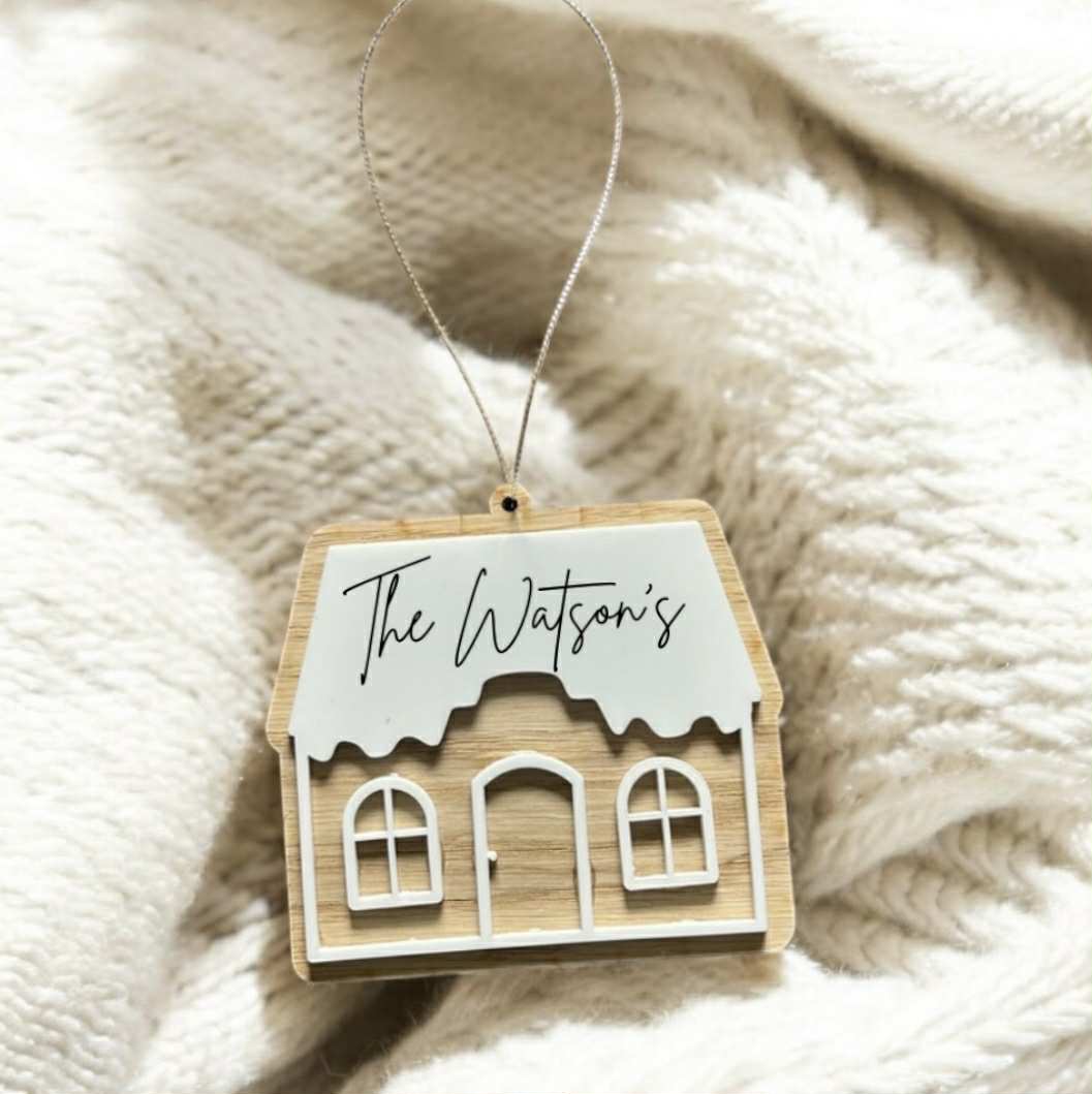 Christmas House Hanging Decoration