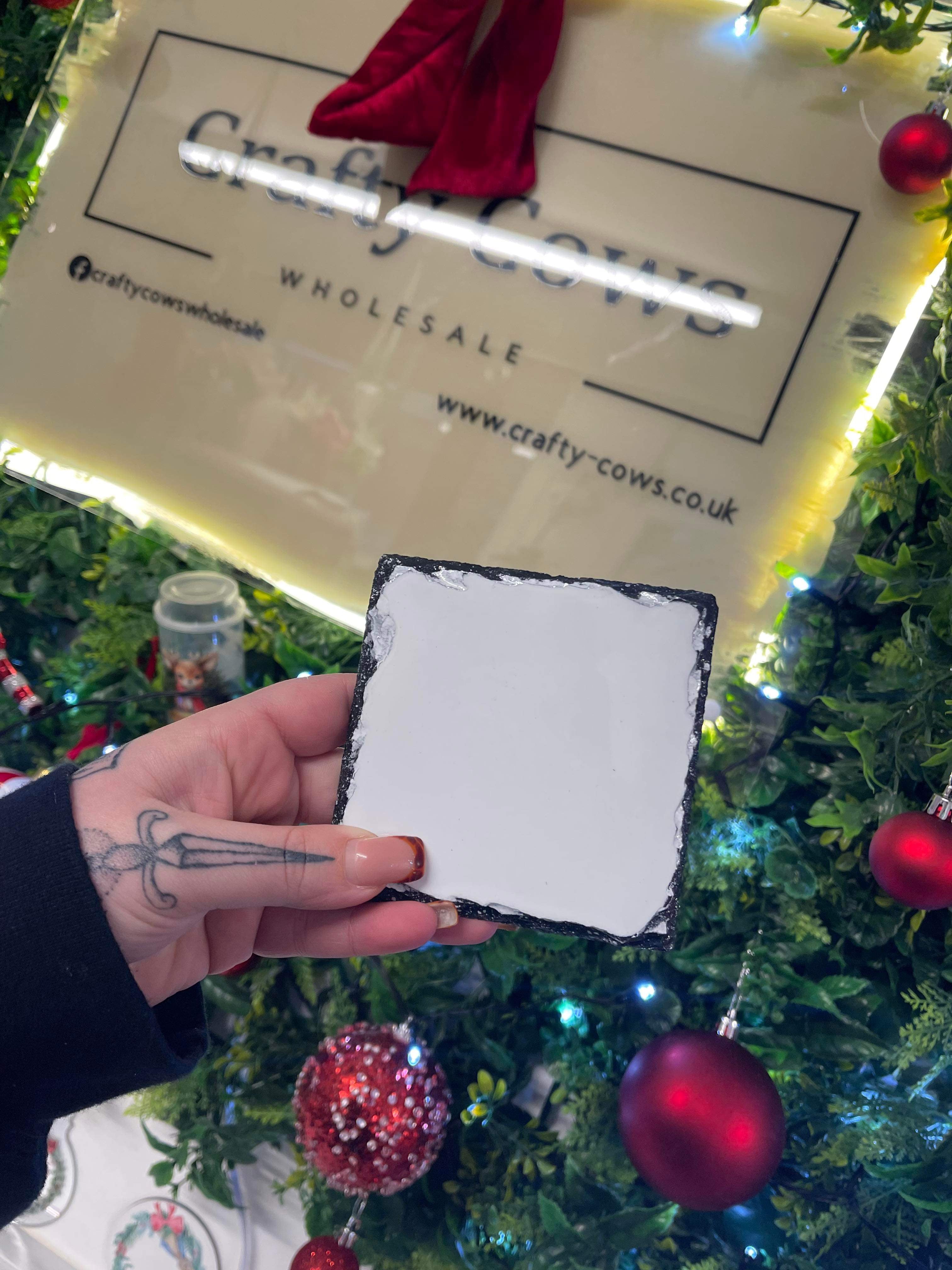 Sublimation Photo Slate Coasters