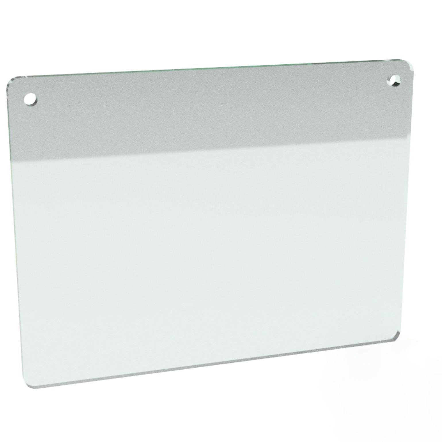Blank Rectangular Plaque - 100mm x 75mm