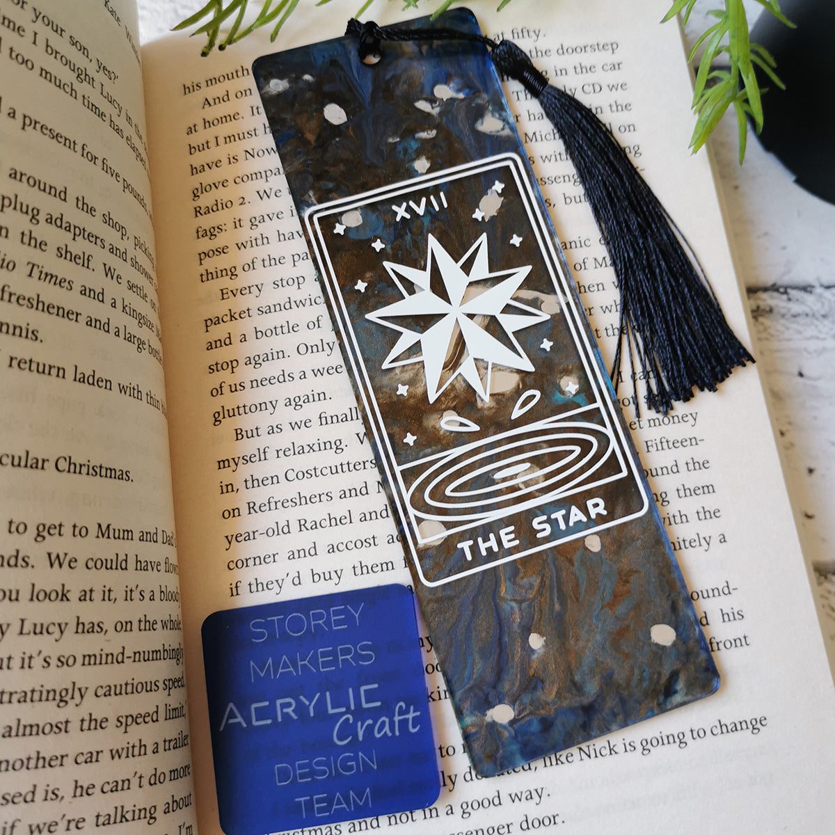 Blank Thin Bookmark - 150mm - 2mm Clear