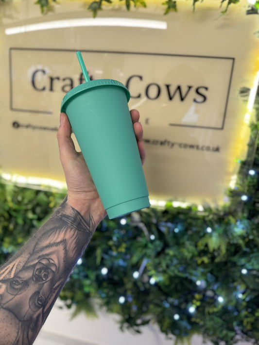 24 oz Cold Cup - Green 2