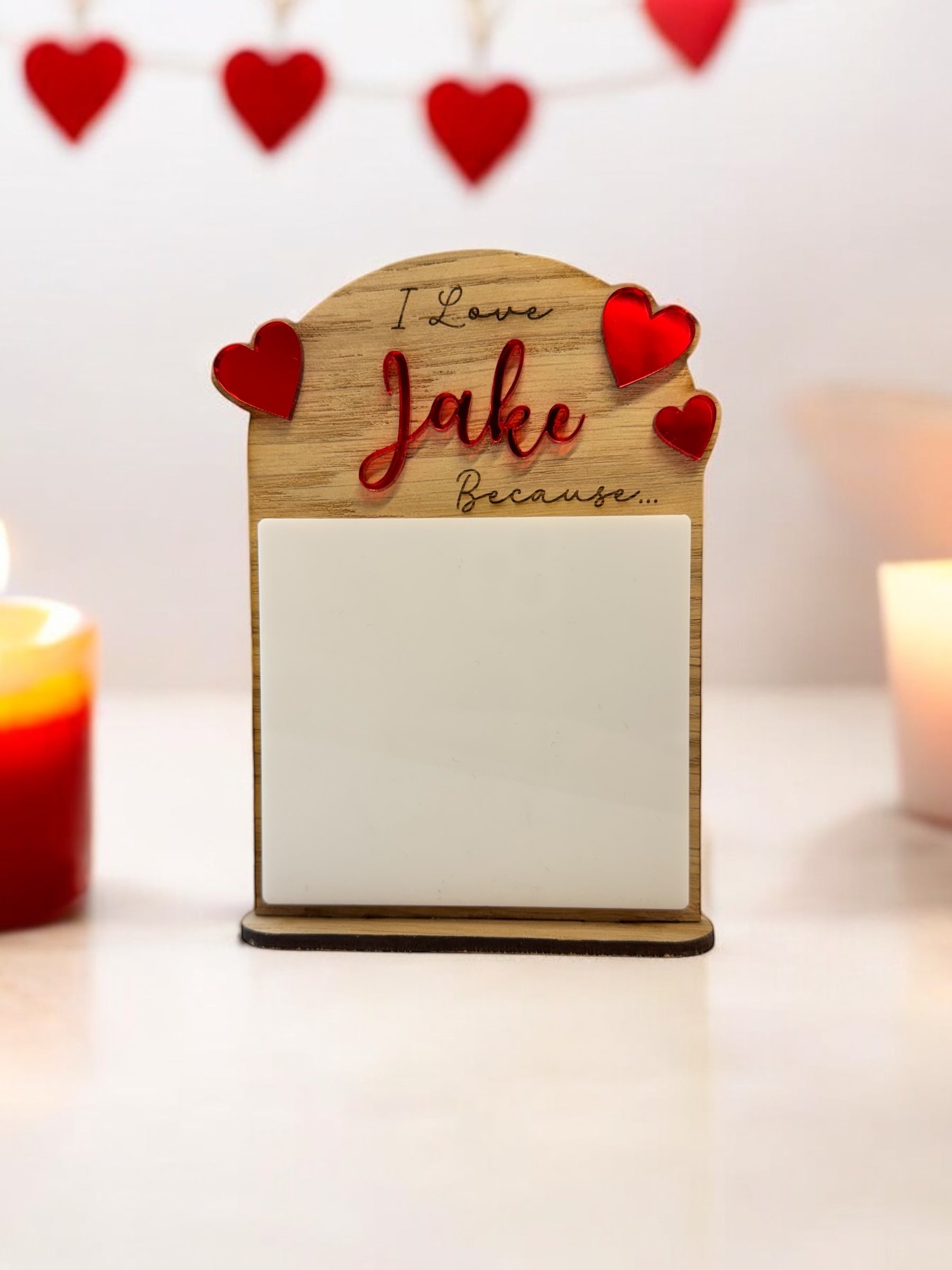 I Love Because Note Board