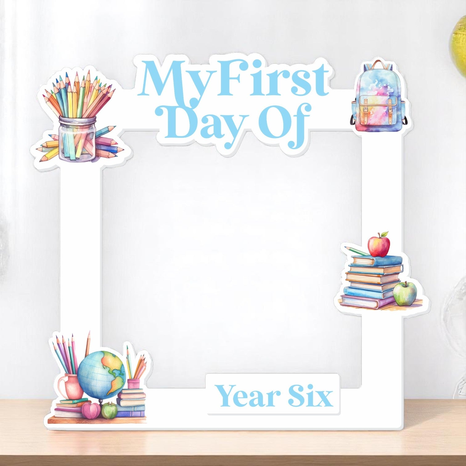First Day School Photo Frame - UVDTF Pack