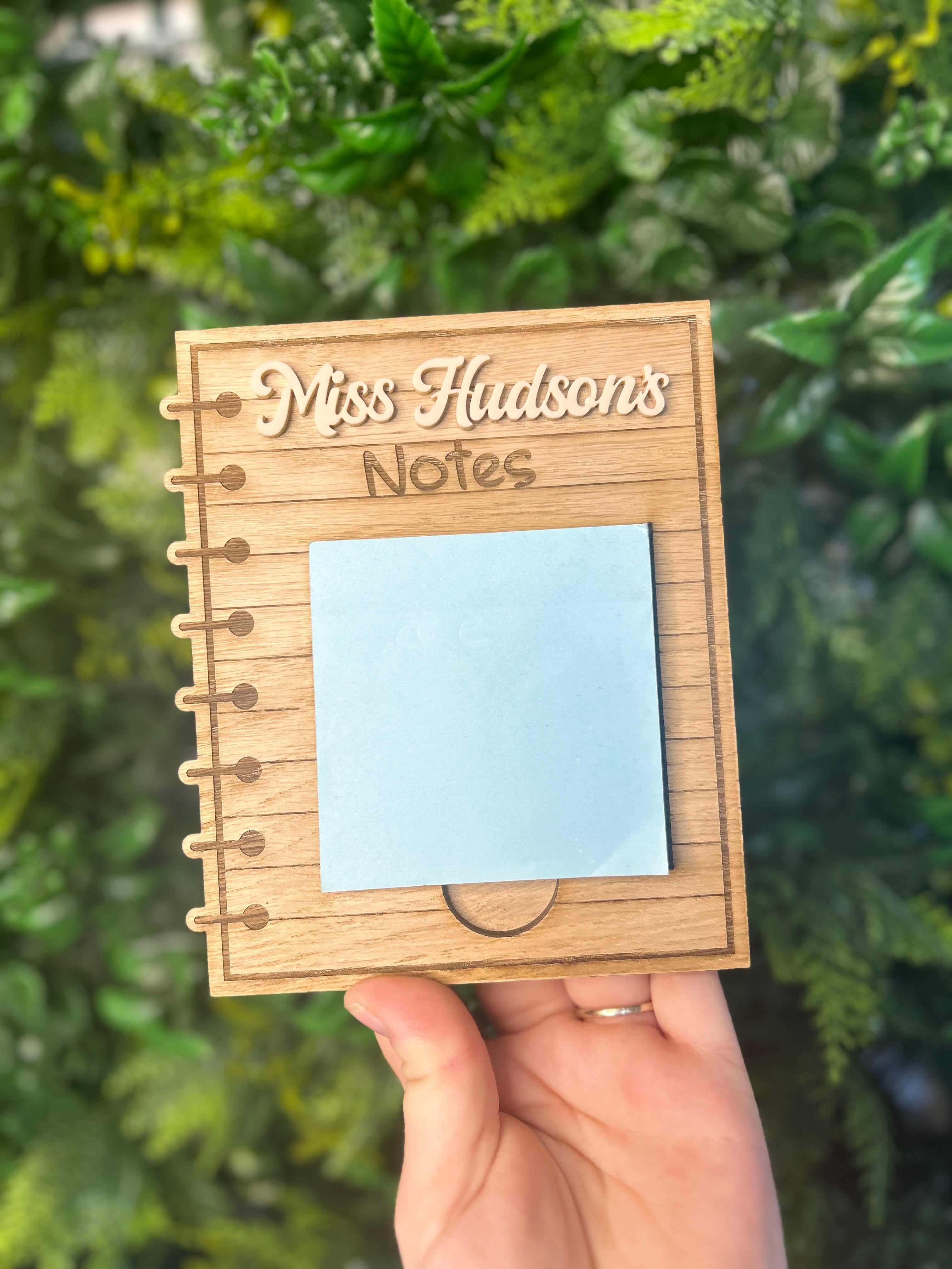 Post It Note Holder