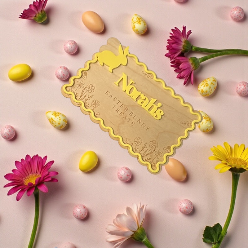 Personalised Easter Plaque - Easter Treats