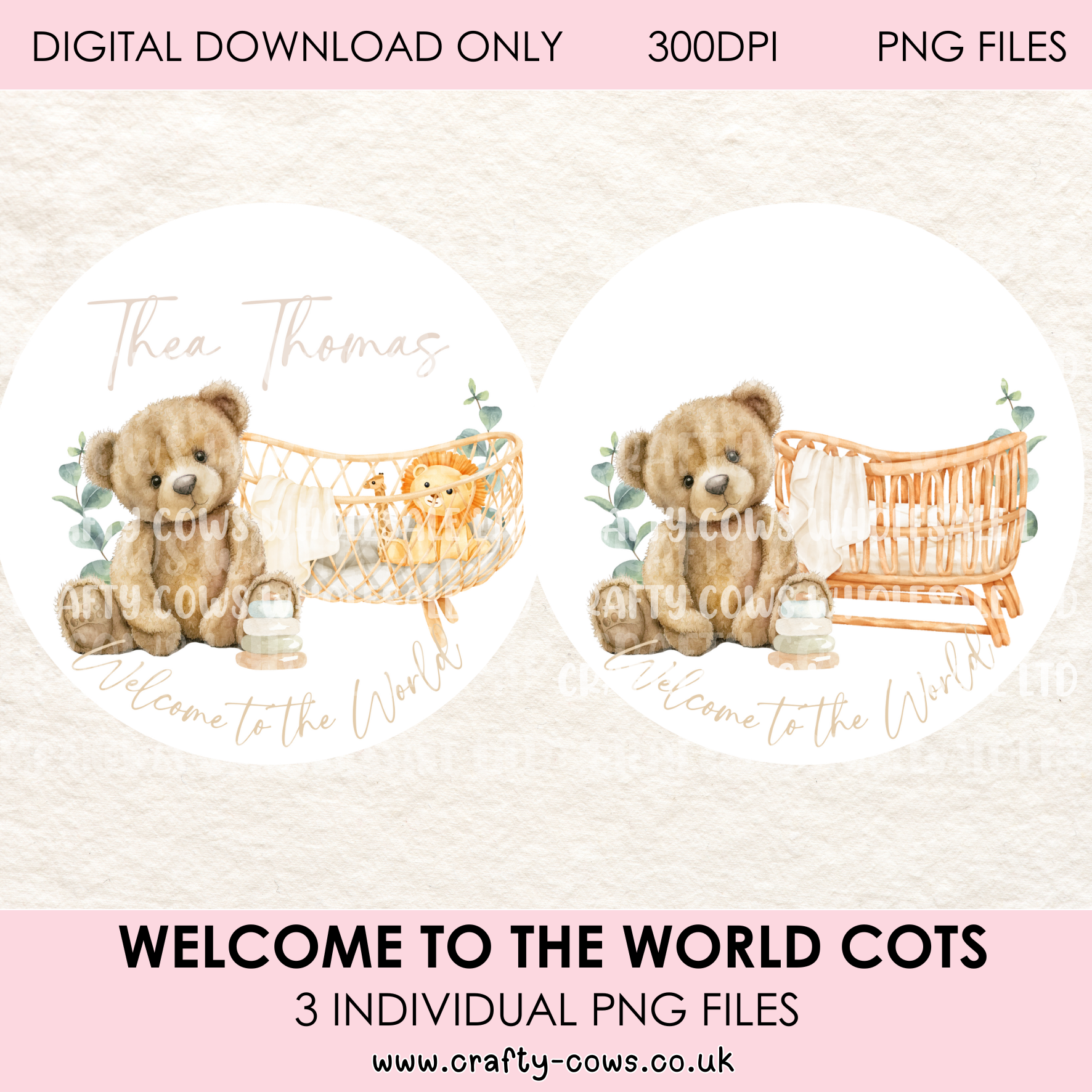 Welcome to the World Cots - Digital Downloads