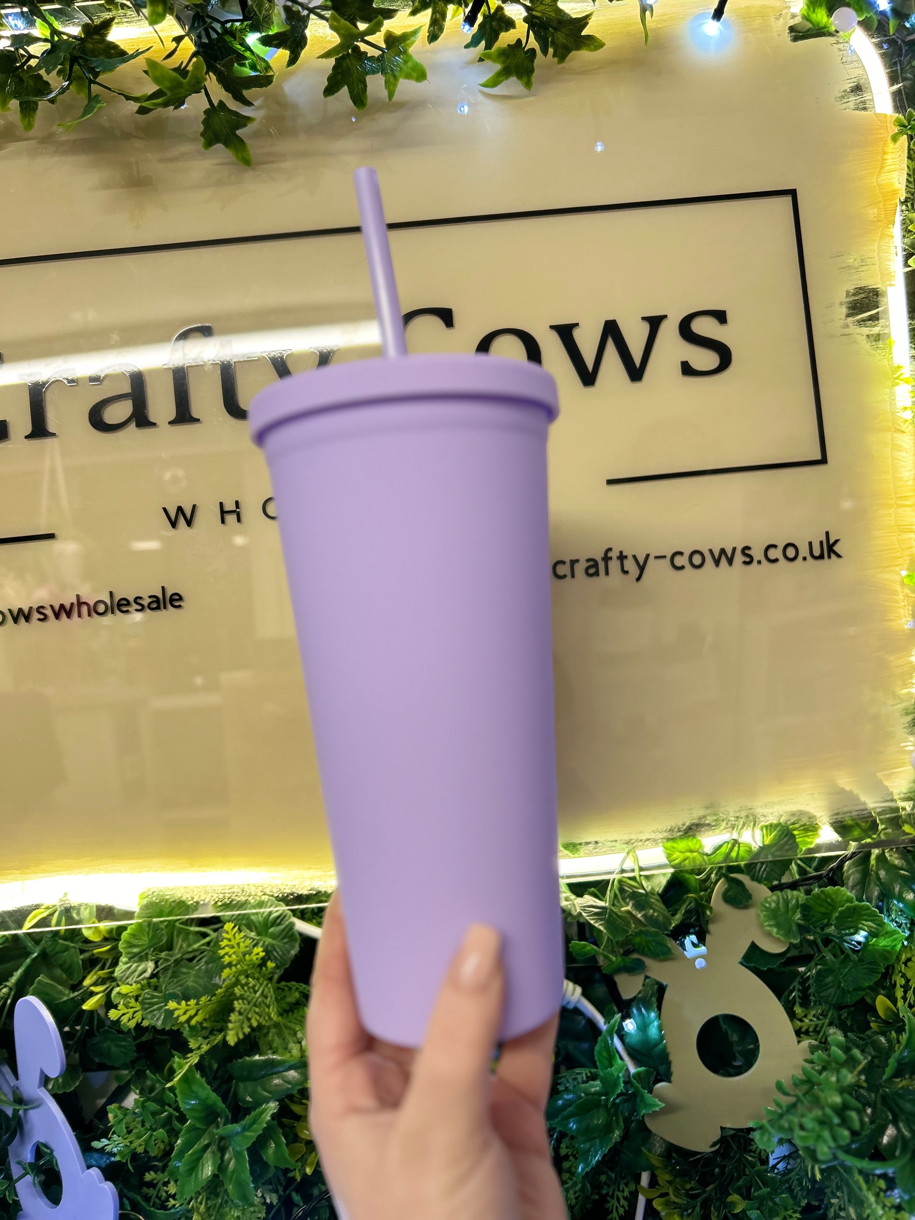 Pastel Double Walled Cold Cups