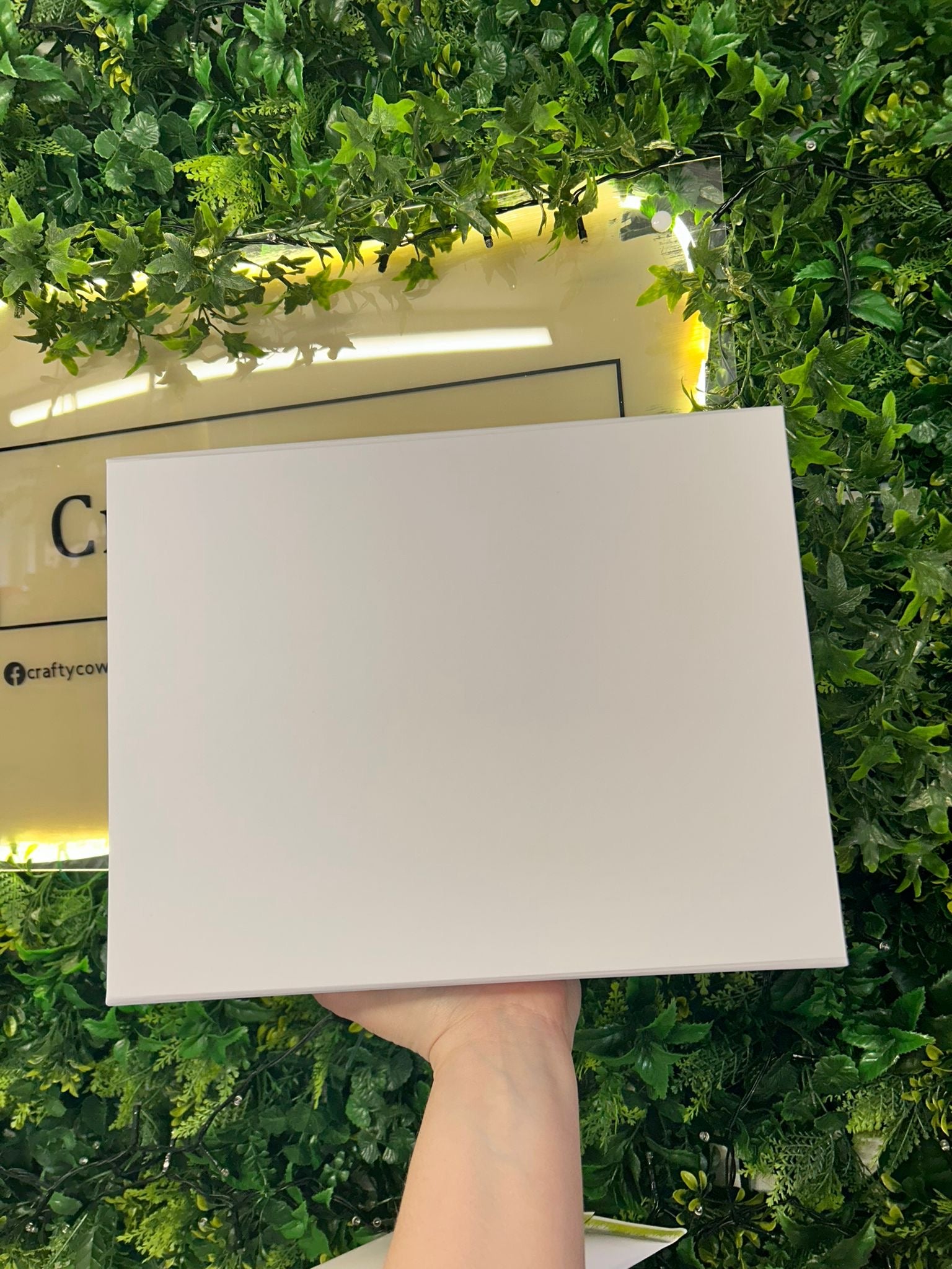 White Magnetic Box