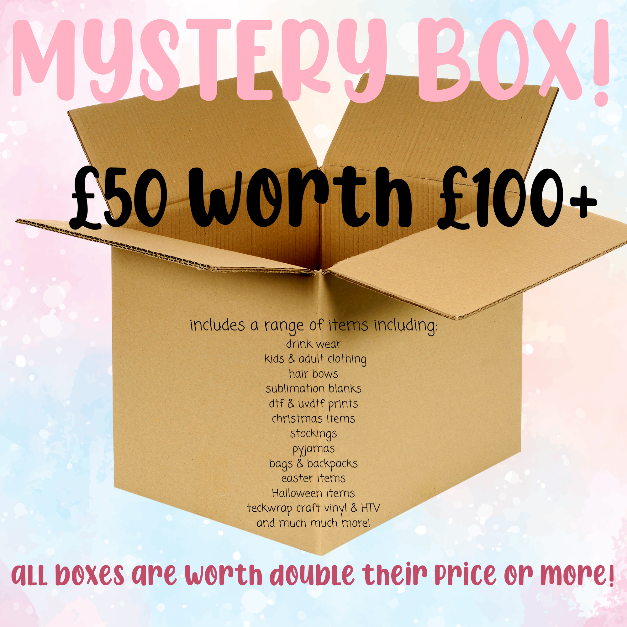 Mystery Box £50 worth £100+