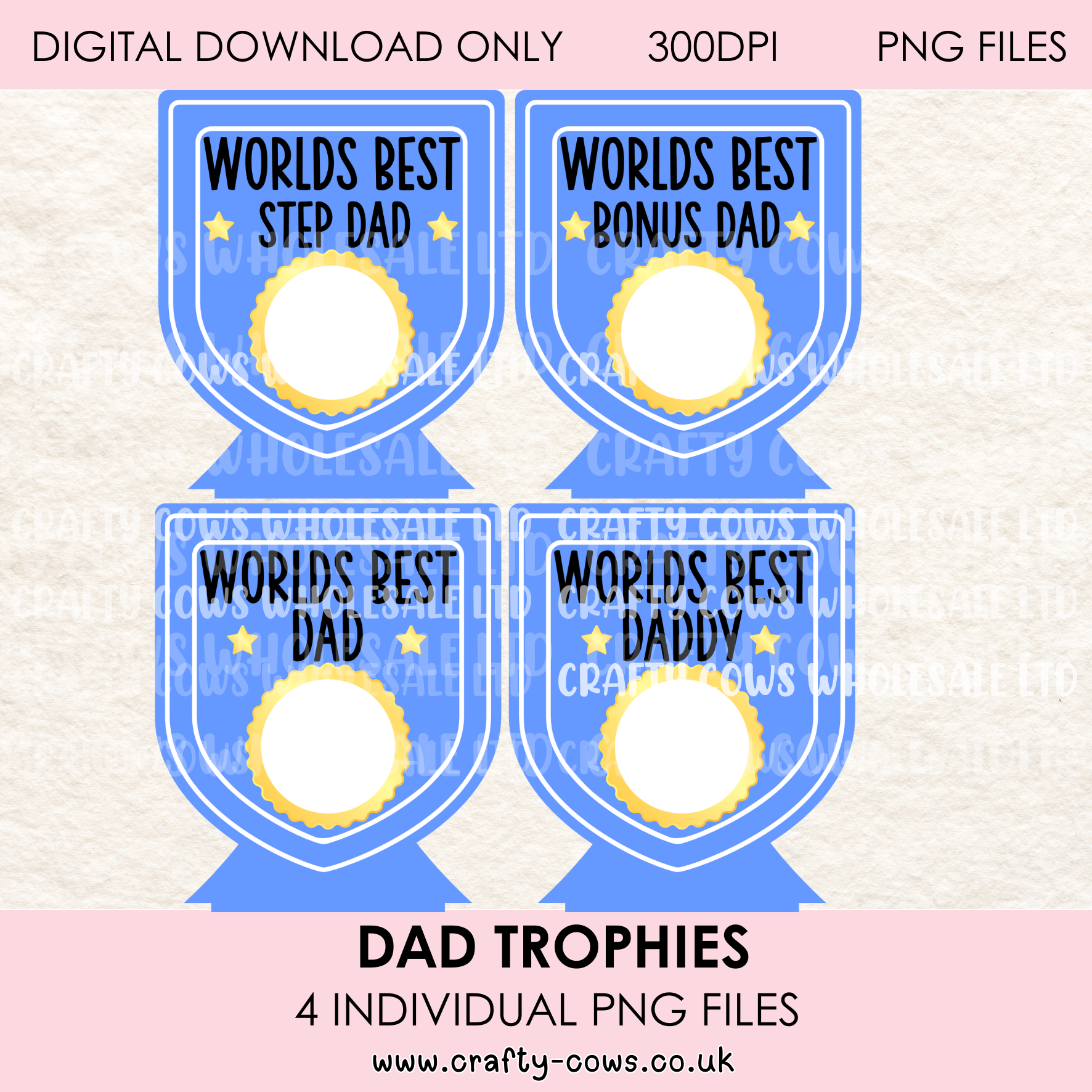 Worlds Best Trophies - Digital Downloads