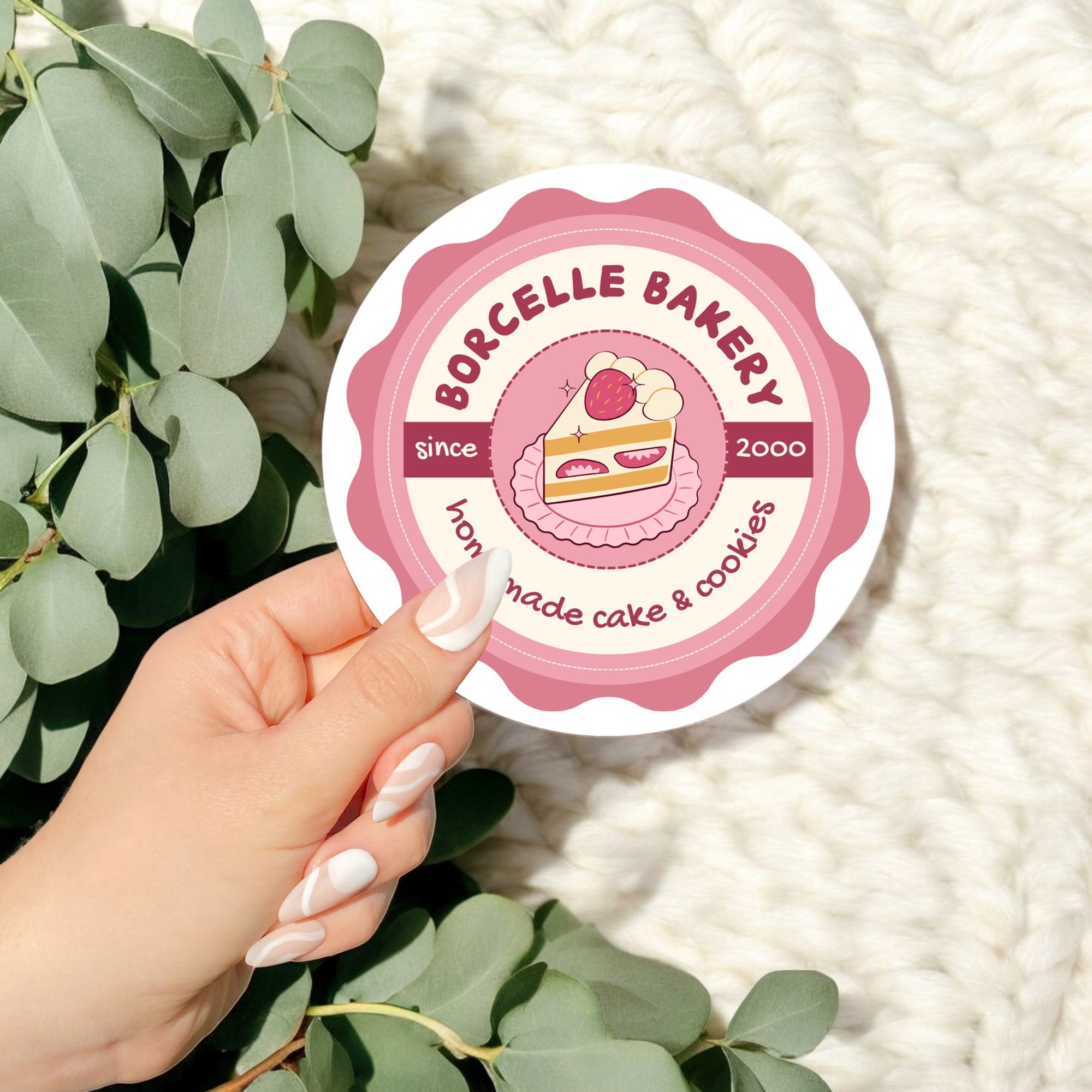 Custom Stickers - 6cm Circle