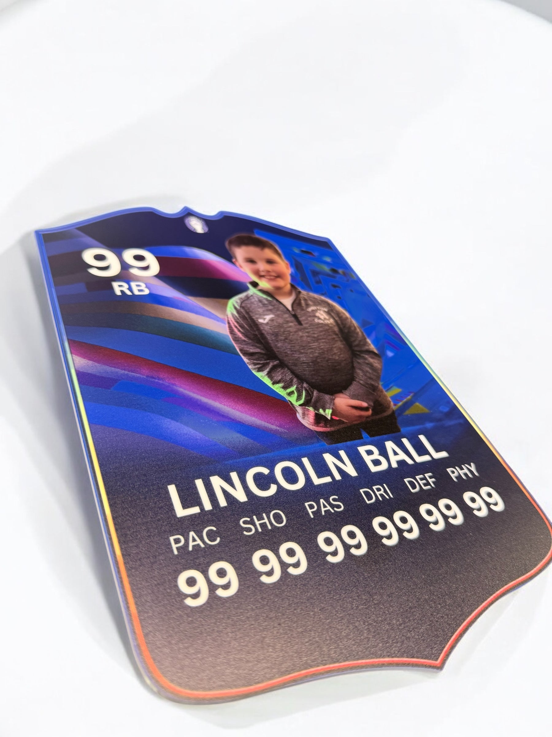 Football Shield UV Printed