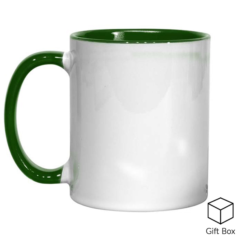 Sublimation 11oz Coloured Inner & Handle Ceramic Mug