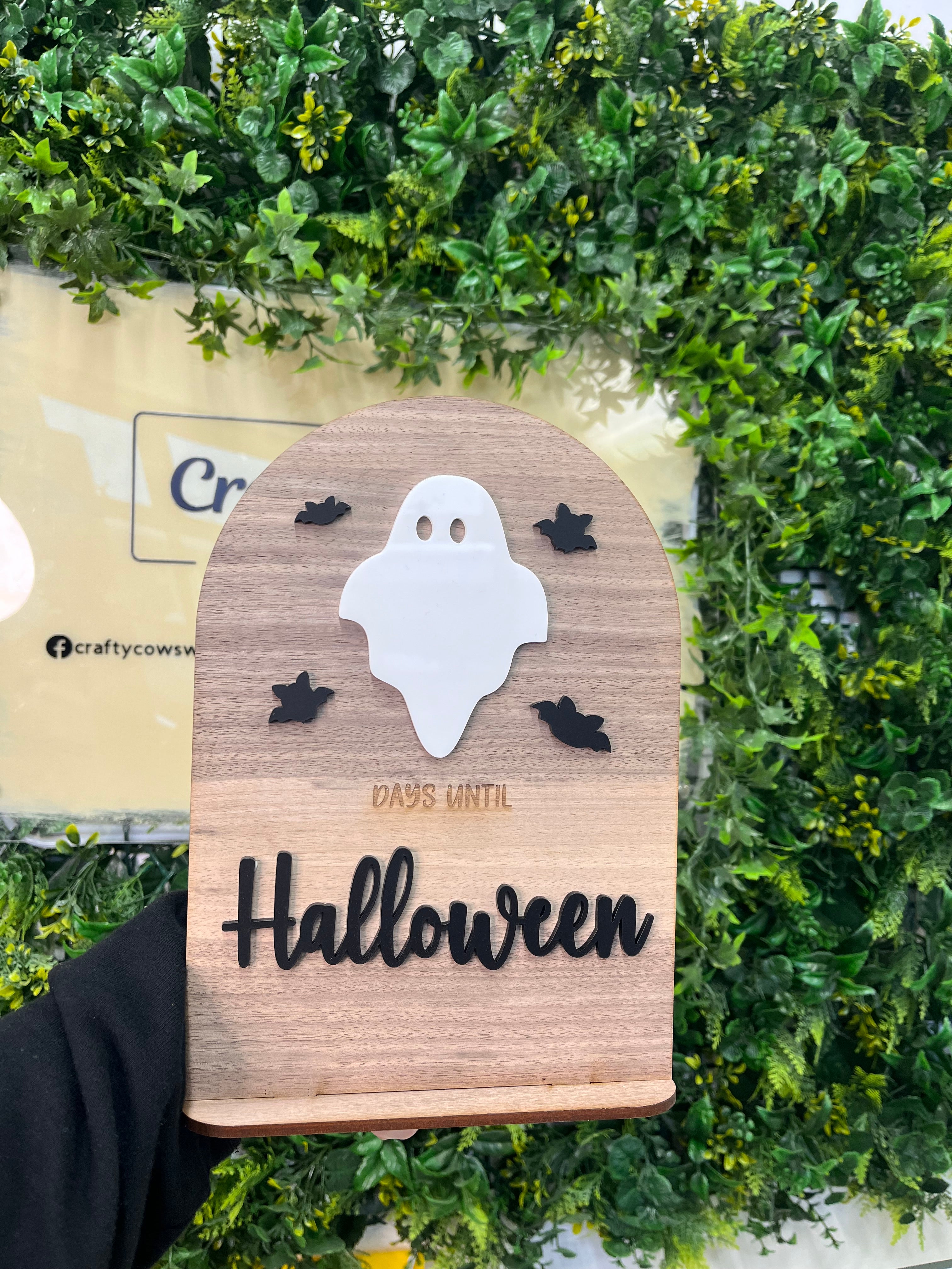 Halloween Countdown Board - Ghost
