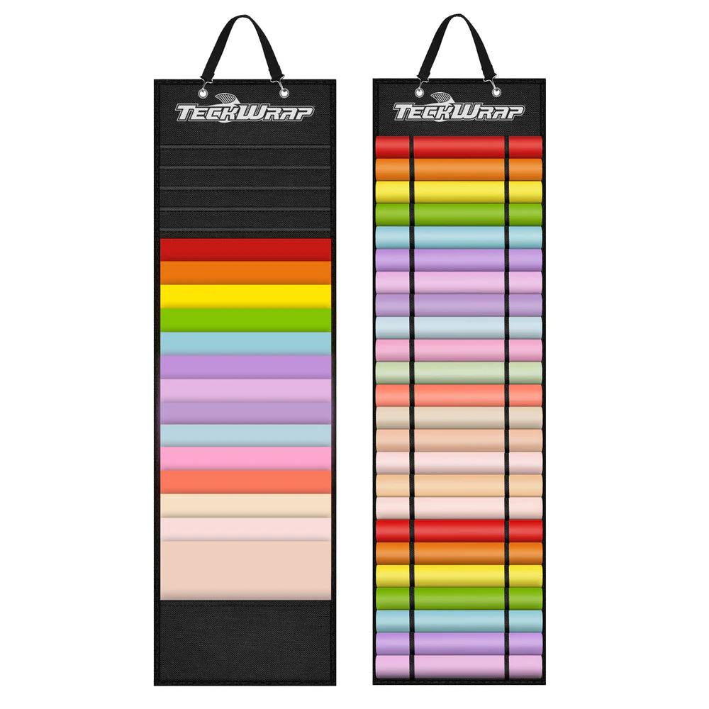 TeckWrap Vinyl Roll Storage With 24 Compartments