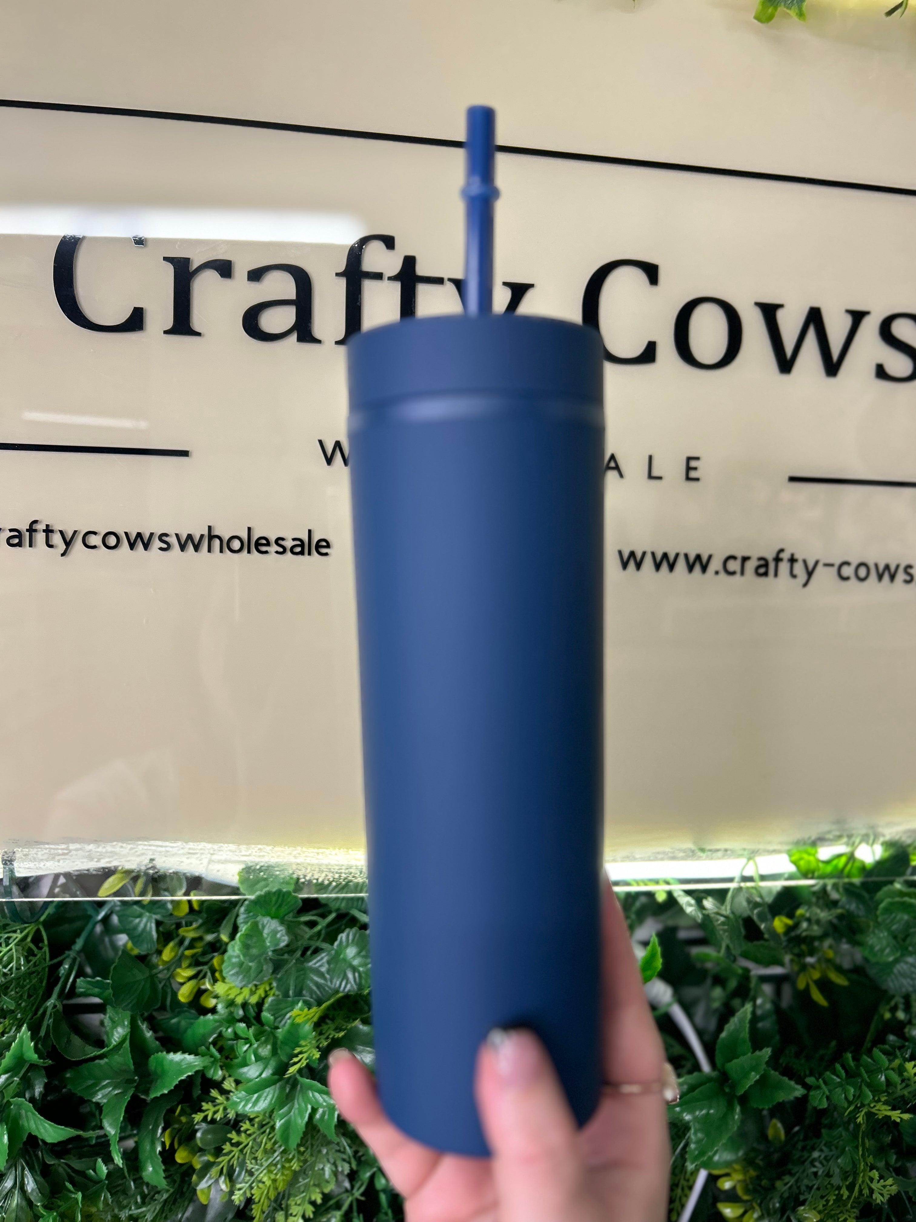 Skinny Tumbler - Indigo Blue (26)