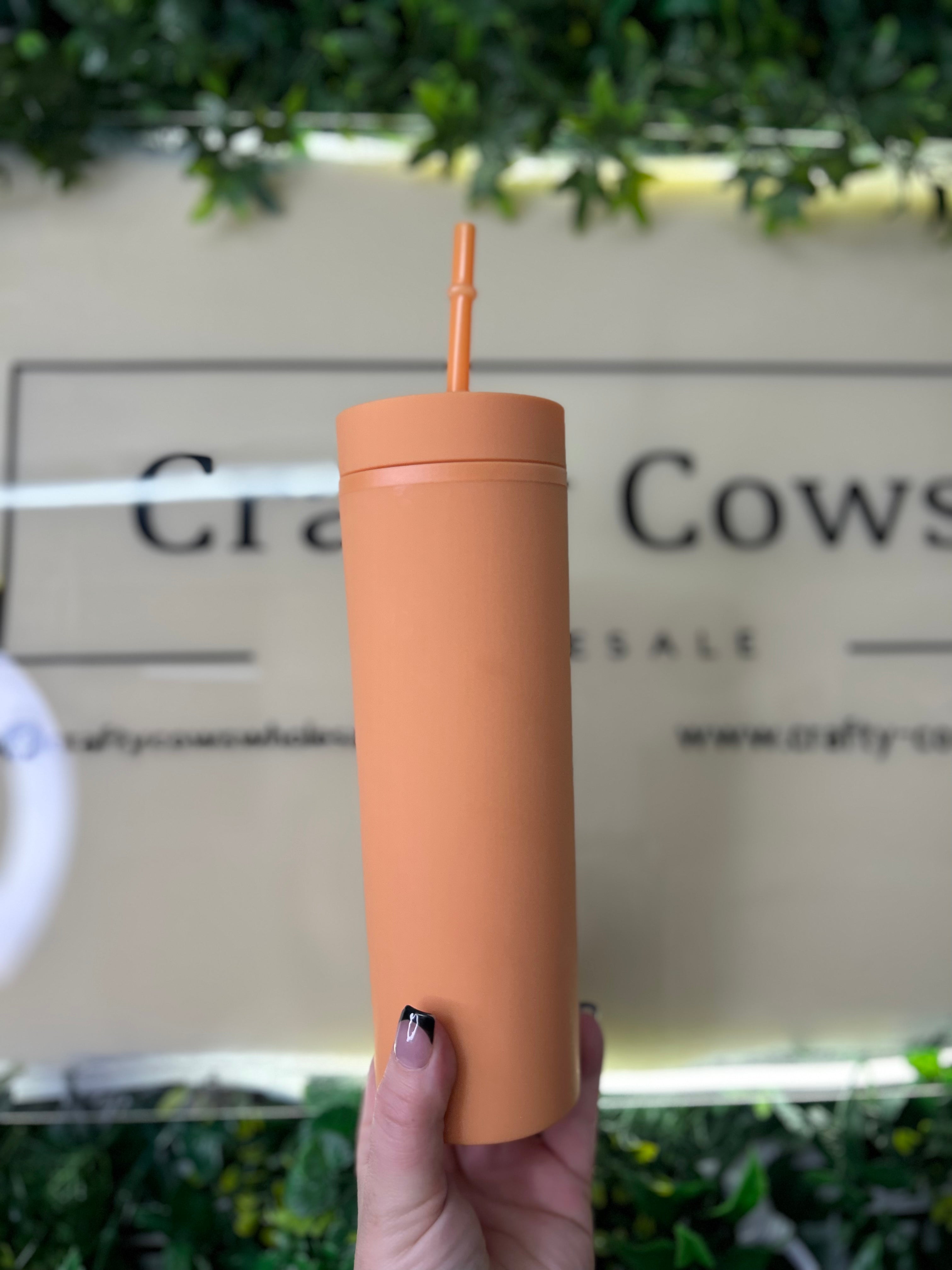 Skinny Tumbler - Orange (14)