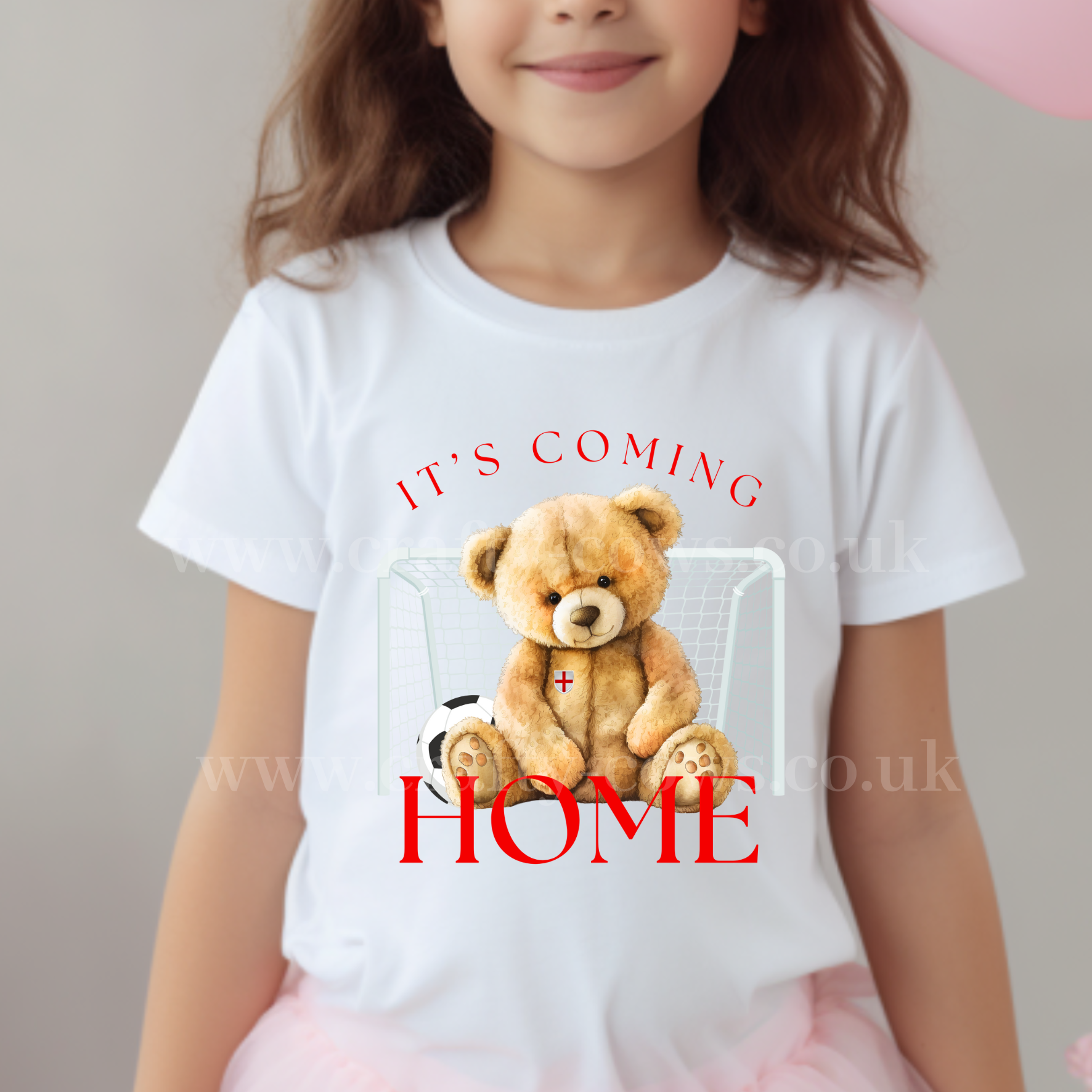 It's Coming Home Bear DTF