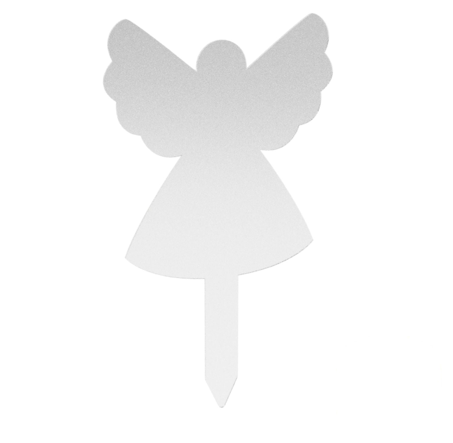 Blank Memorial Angel  Grave Marker for Vinyl Users