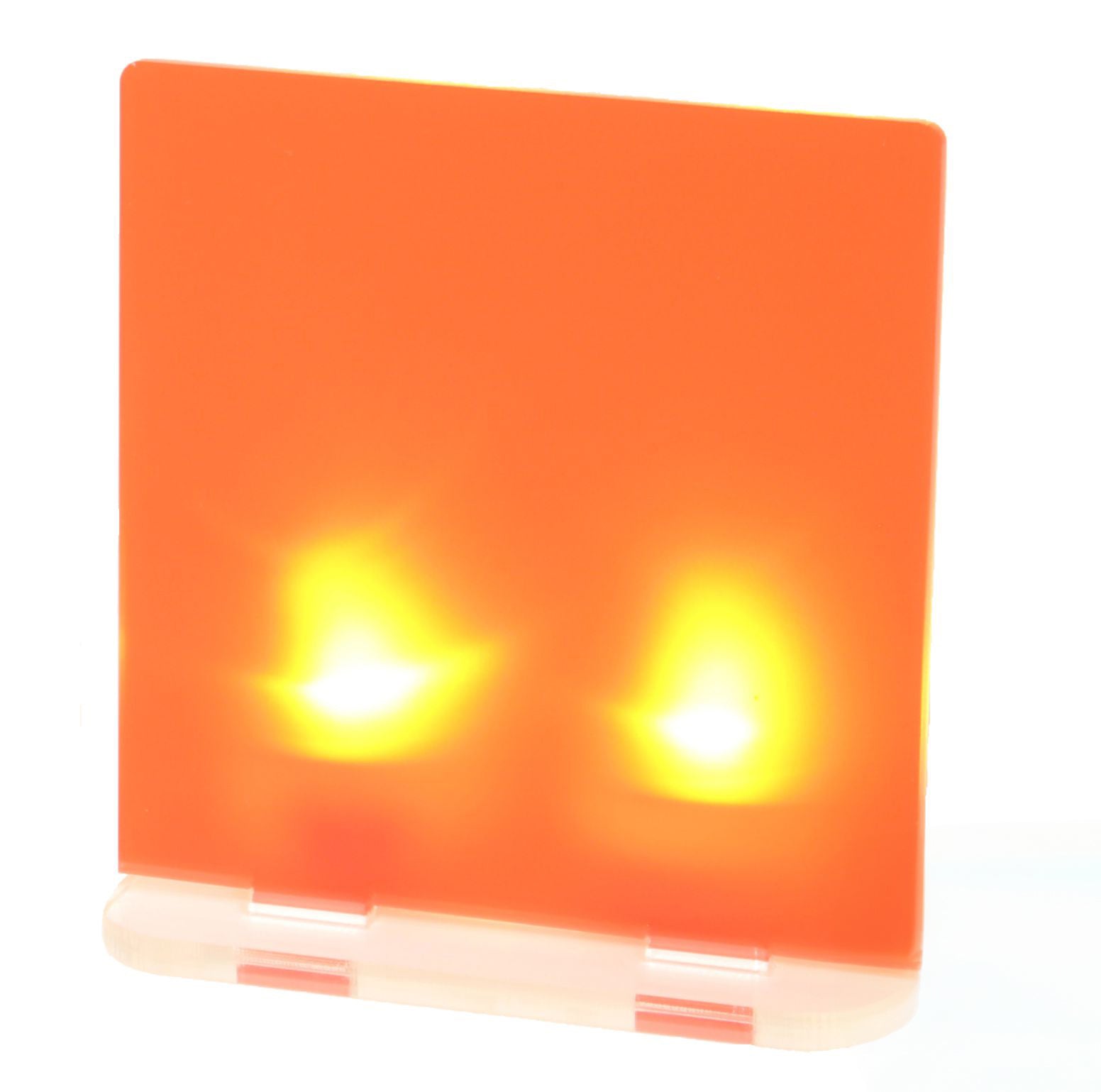 Freestanding Square 120mm - Tealight - Acrylic