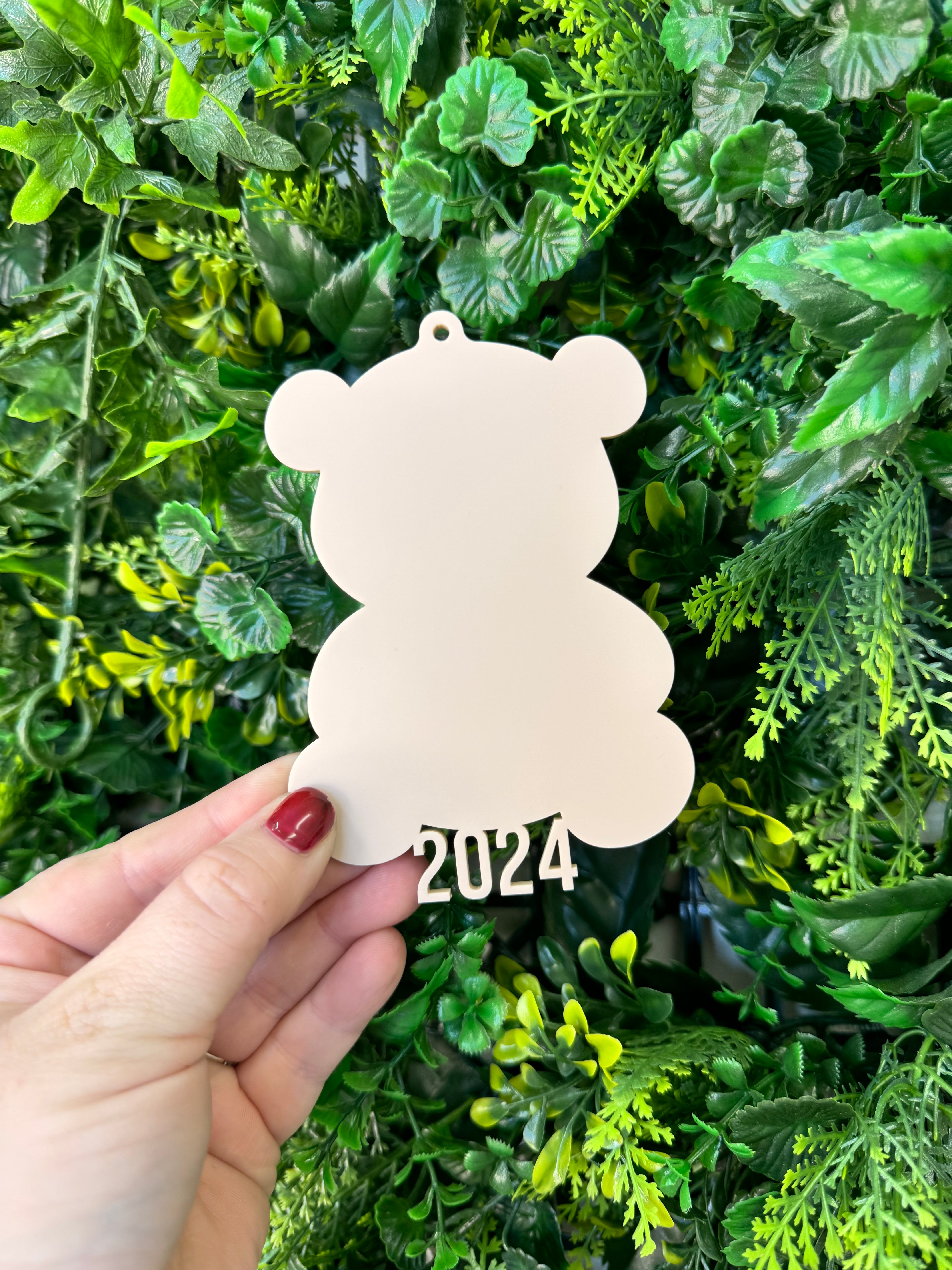 Teddy Bear Bauble 2024