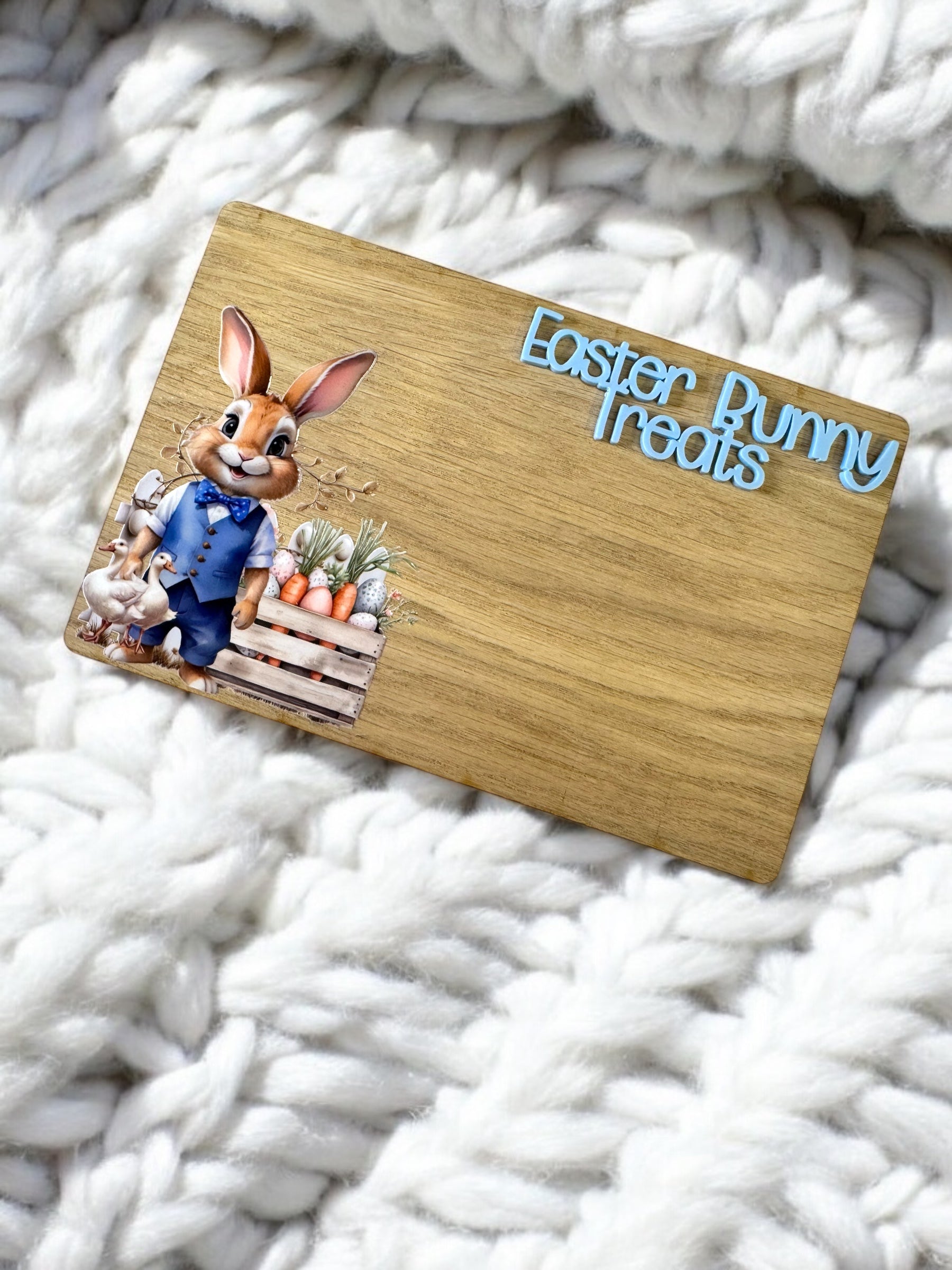 Easter Bunny Treats Board