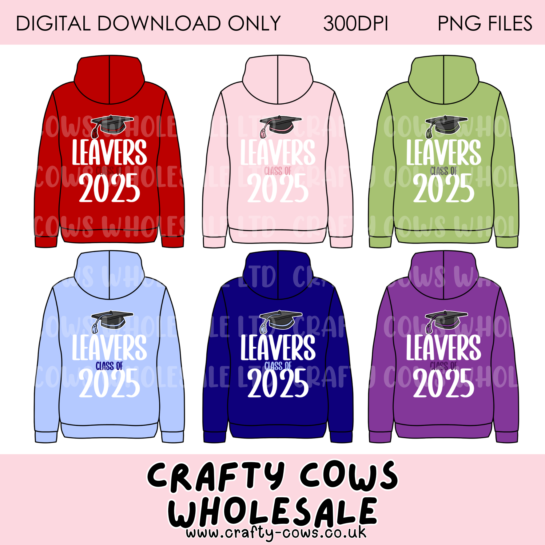 Hoodie Leavers 2025 Digital Downloads