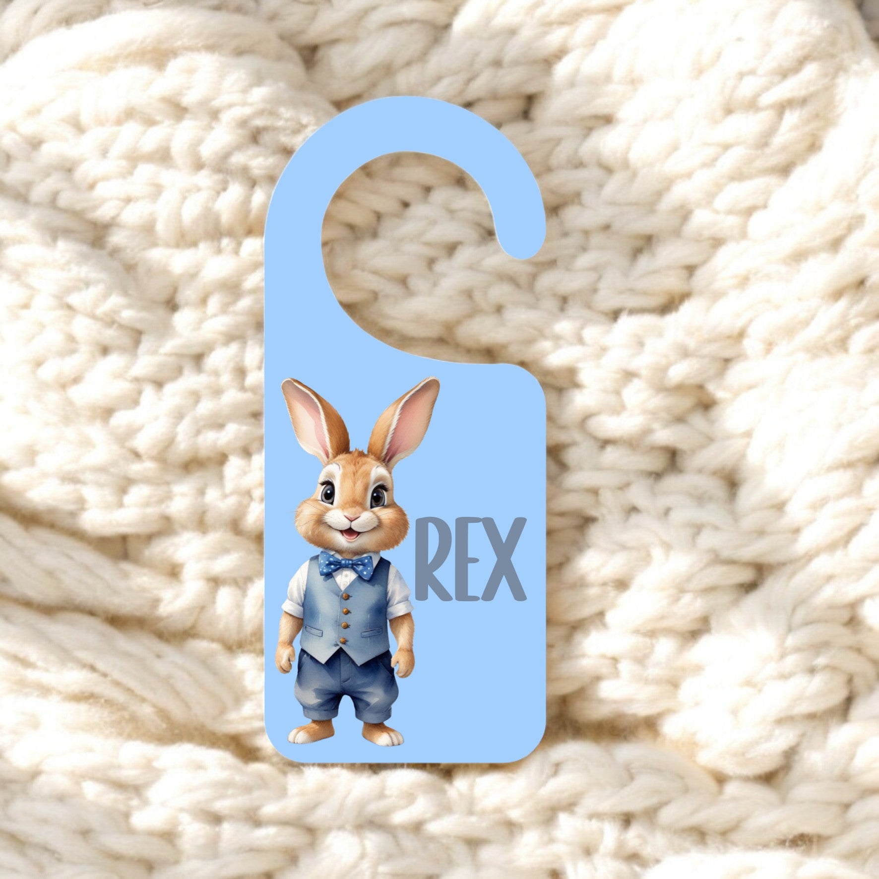 Easter Blue Bunny UVDTF