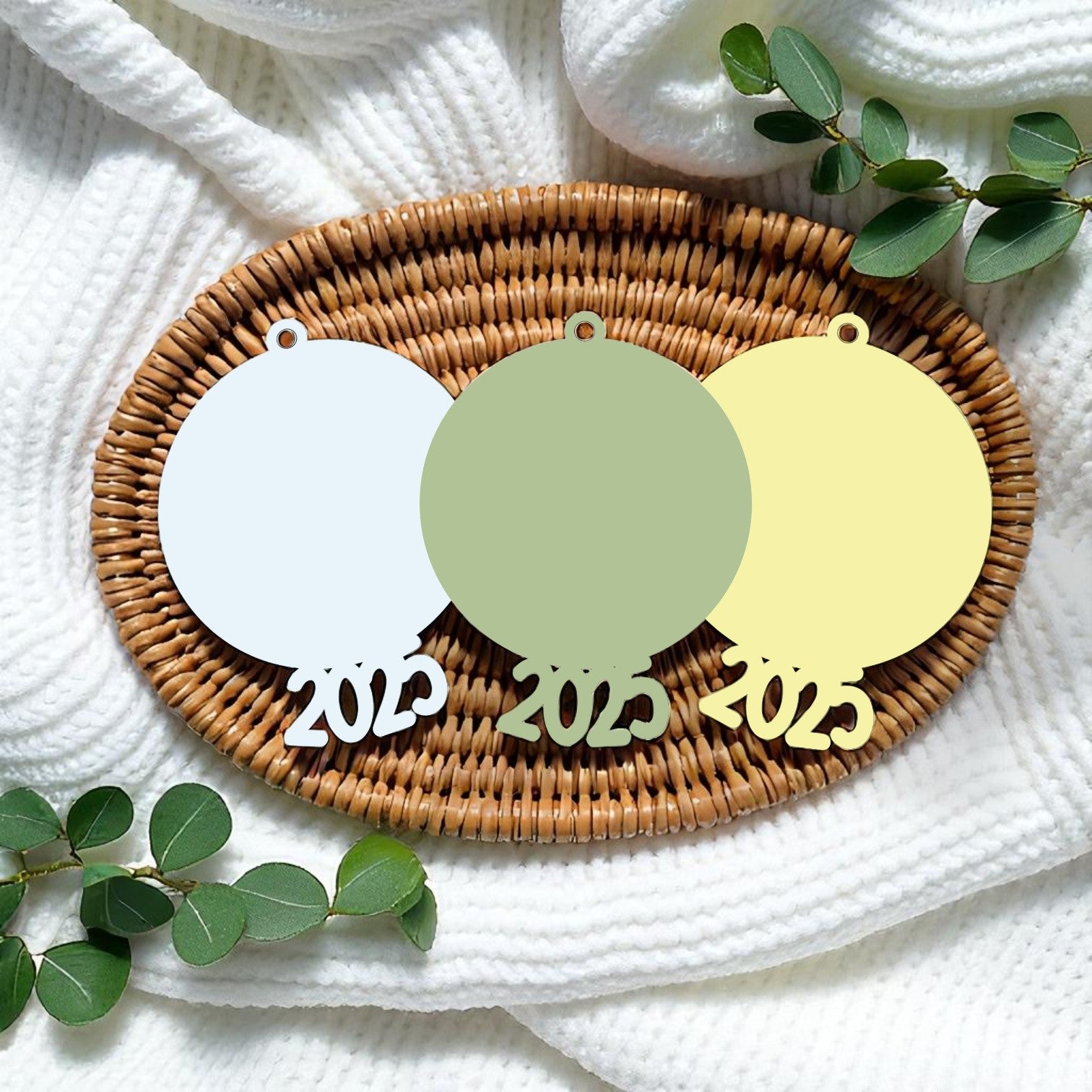 2025 Circle Shaped Bauble