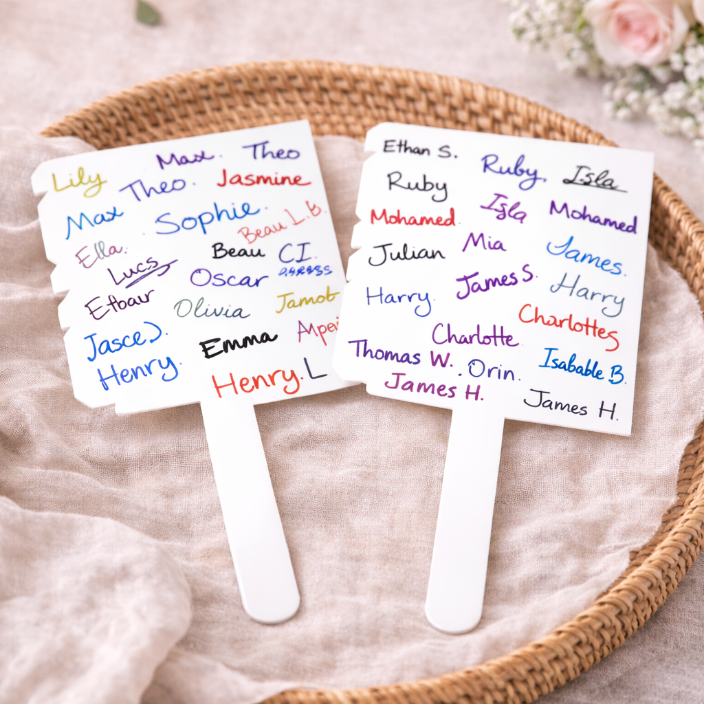 Personalised Leavers 2026 Photo Paddle | School Leavers Sign | Custom Acrylic Keepsake with FREE Canva Template