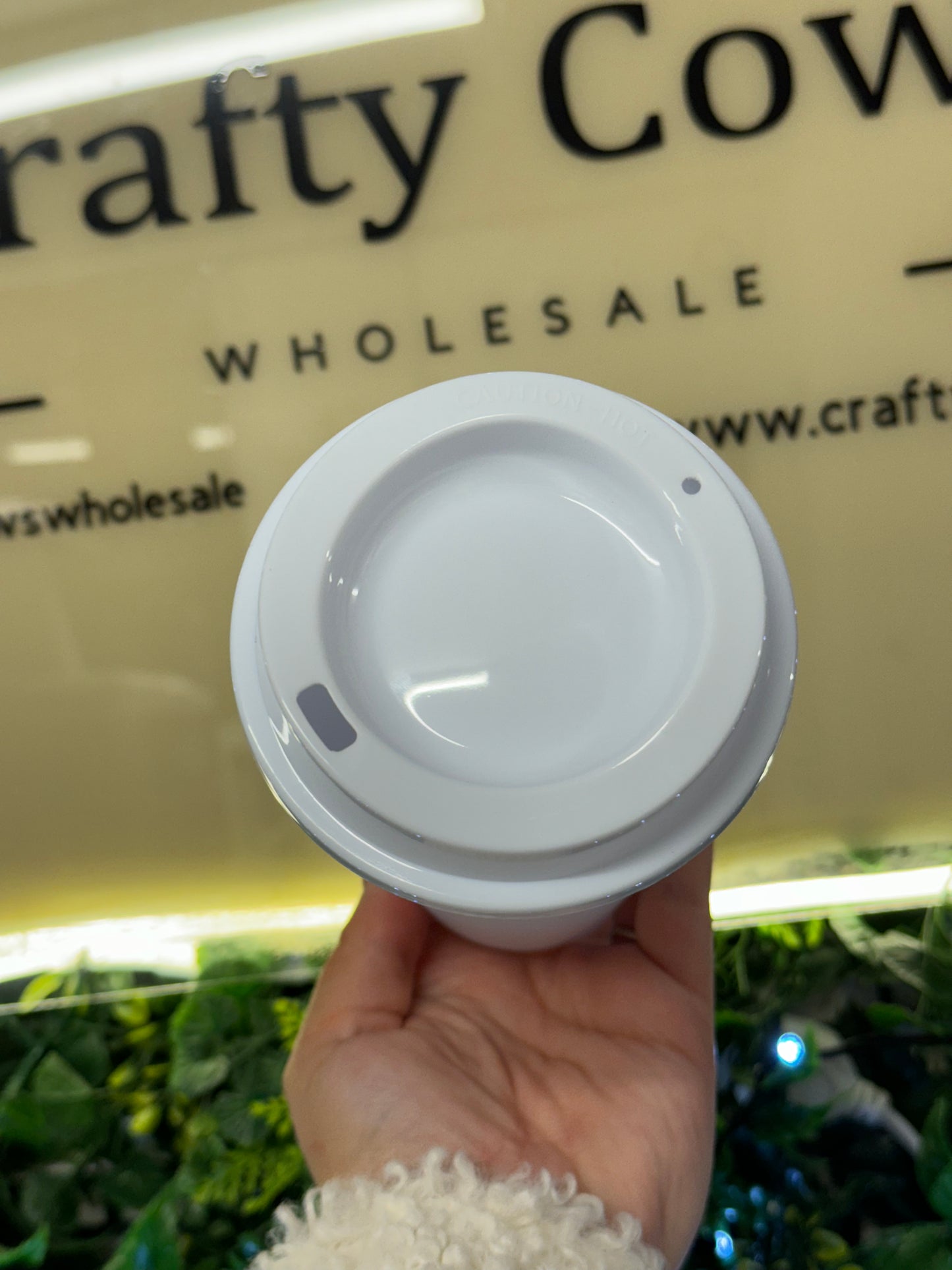16oz Single Wall Hot Cup White