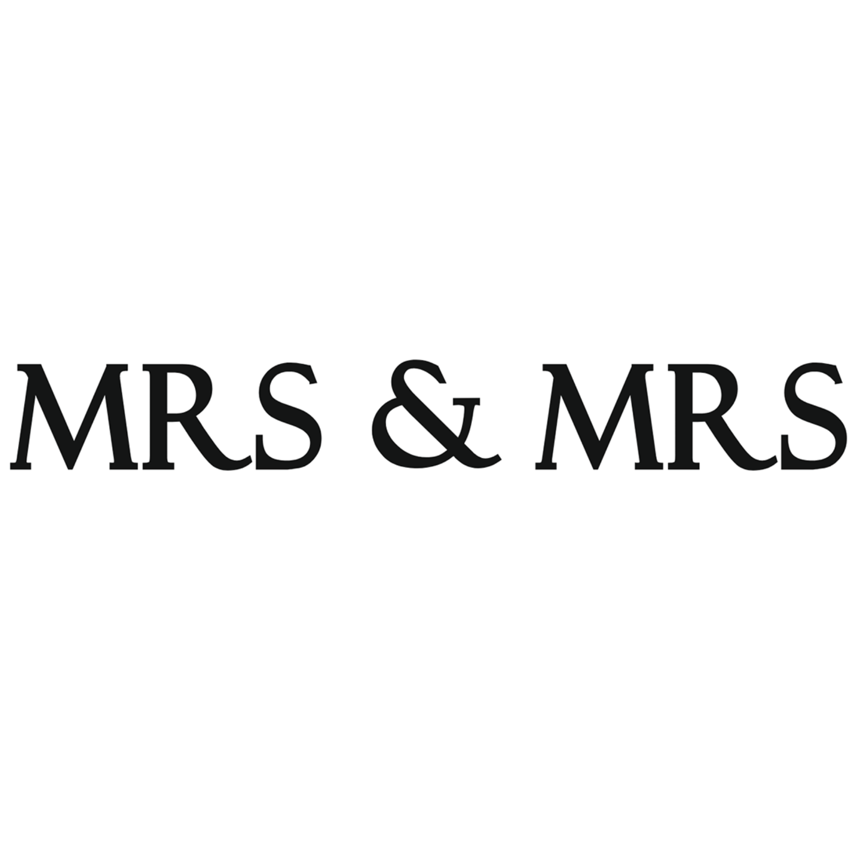 MRS & MRS TEXT 20mm