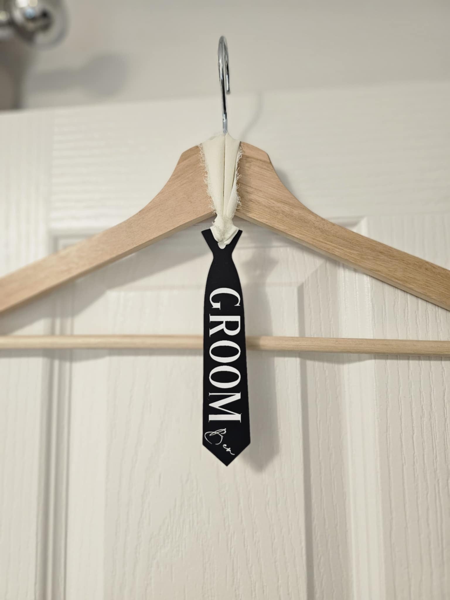 Acrylic Wedding Tie 145mm