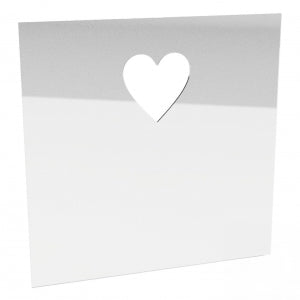 Replacement front for IKEA Ribba  Hovsta Frames - Heart