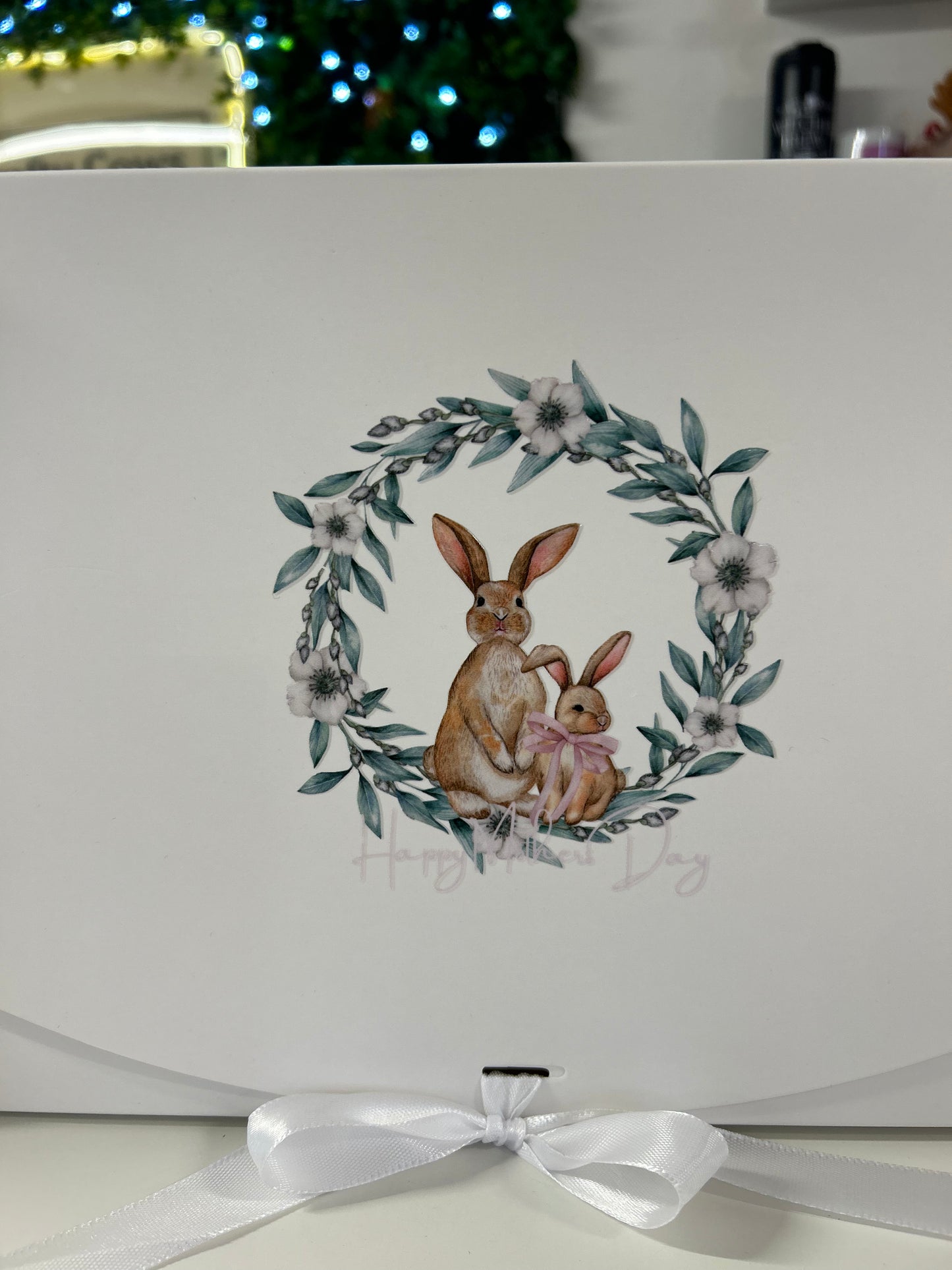 Happy Mother’s Day Decal Rabbits