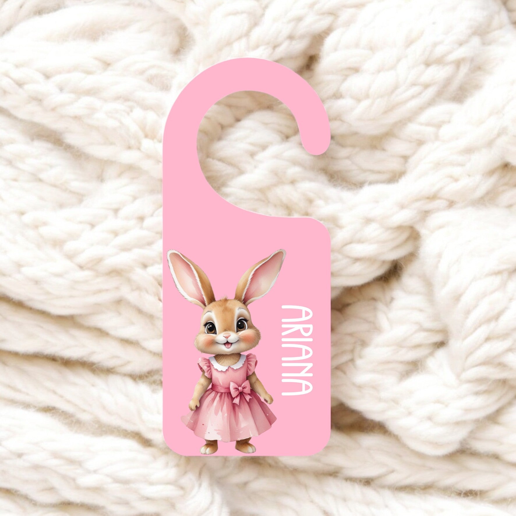 Easter Pink Bunny UVDTF