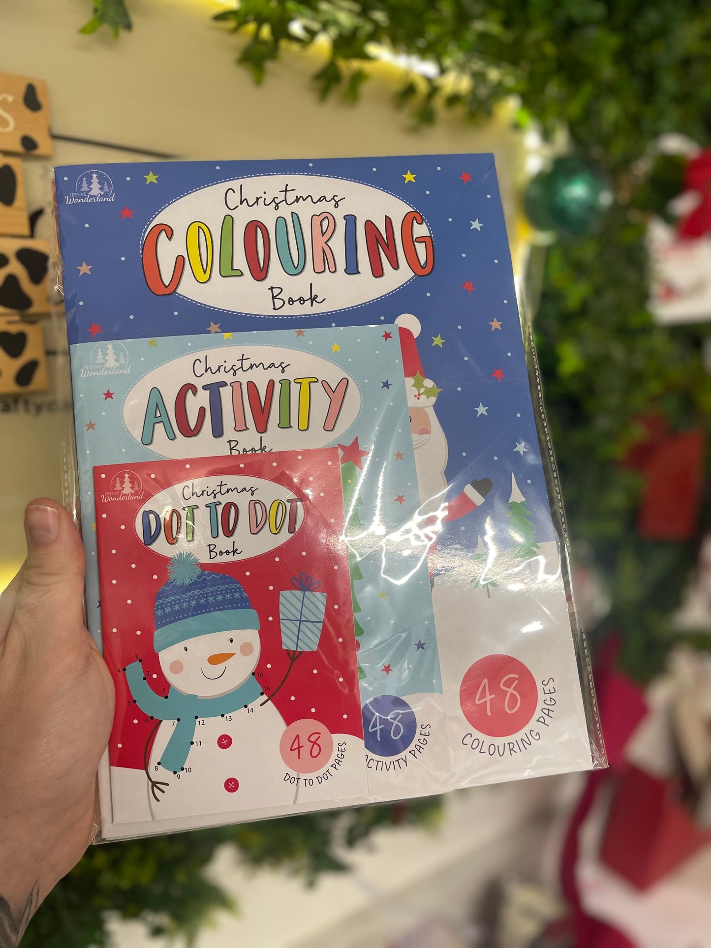 3 in 1 Christmas Activity Books