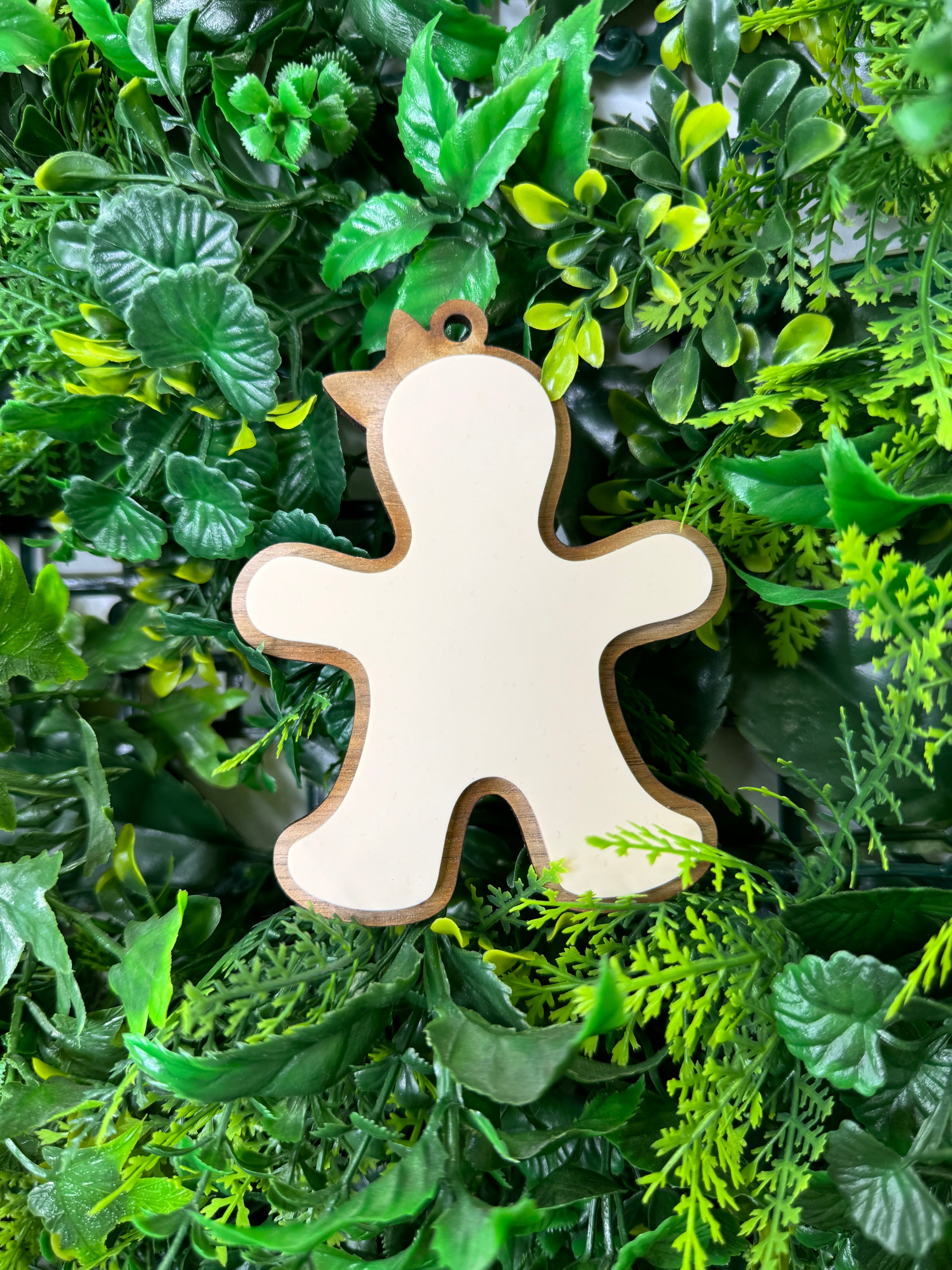 Luxe Gingerbread Woman Bauble