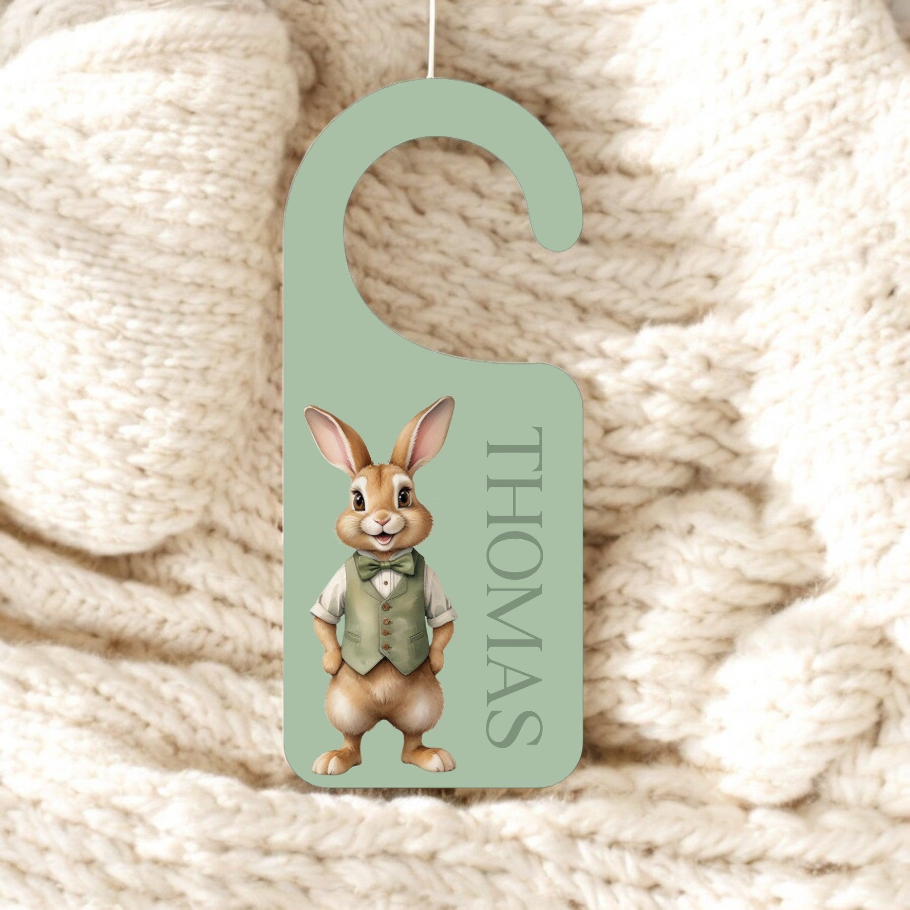 Easter Sage Bunny UVDTF