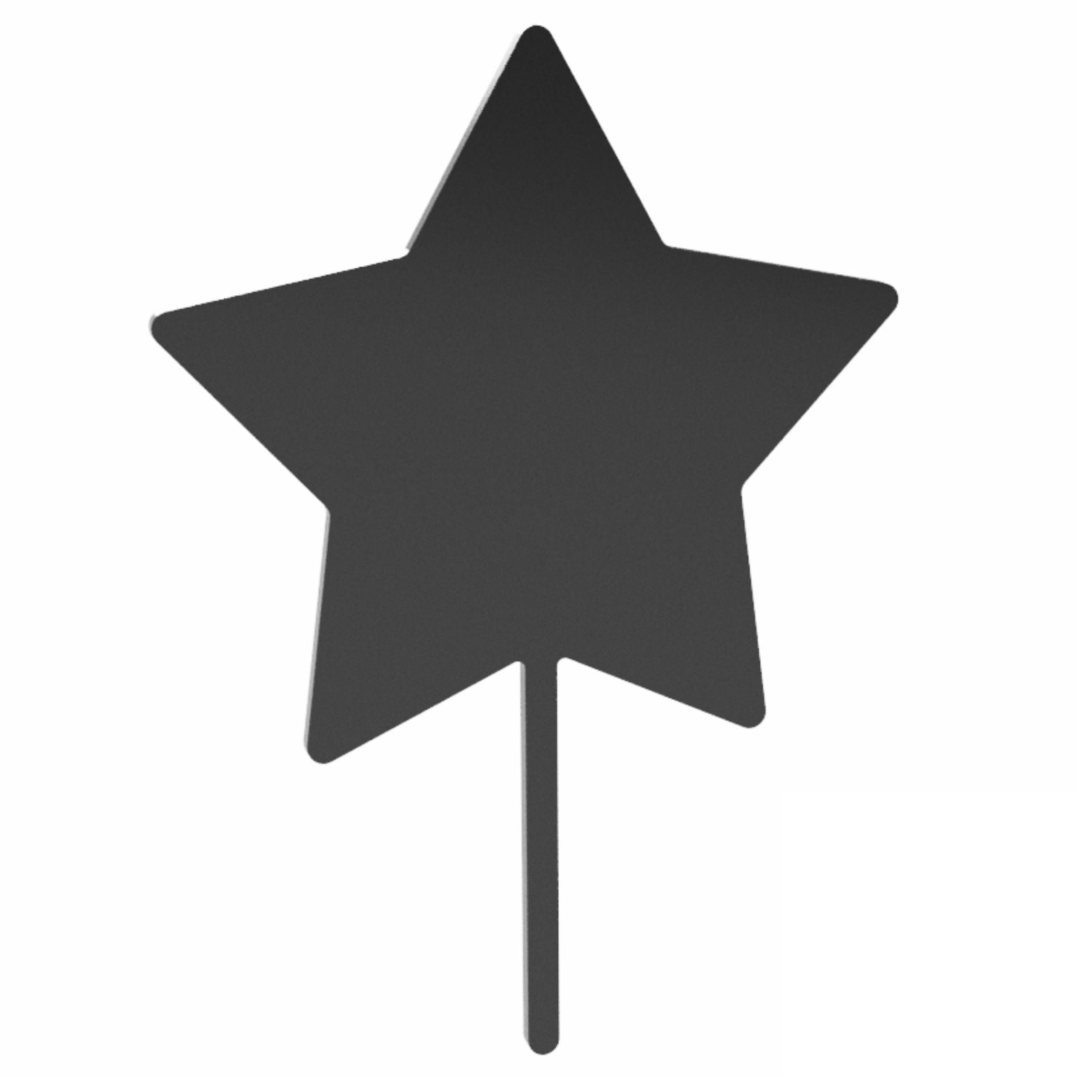 Blank Star Cake Topper  - 100mm