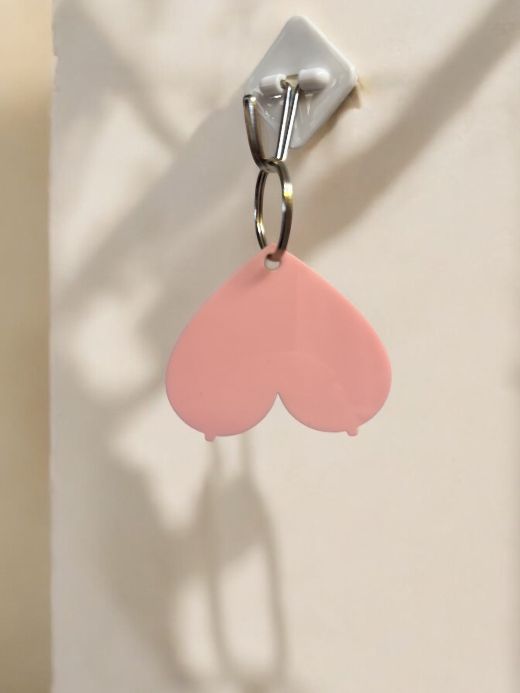 Heart Boobies Keyring 60mm