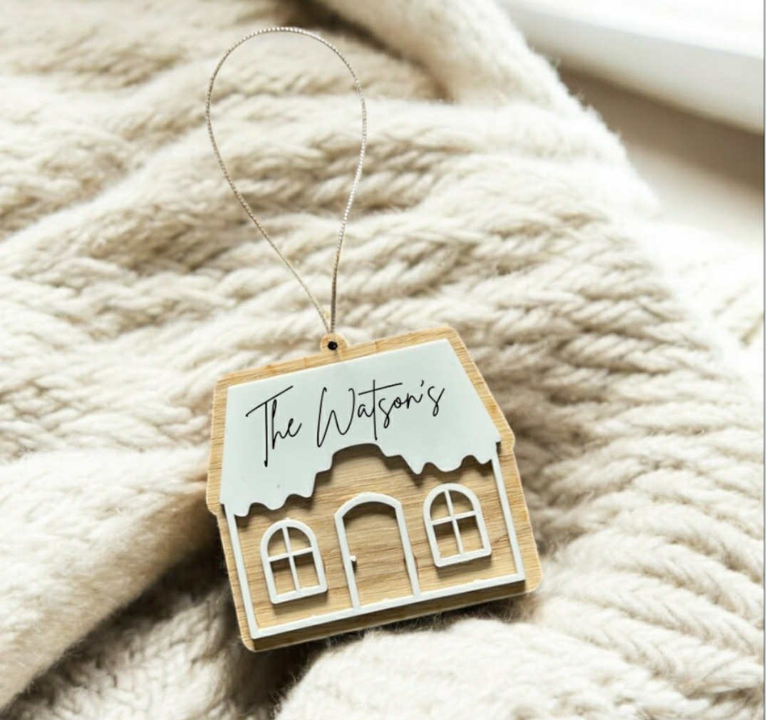 Christmas House Hanging Decoration