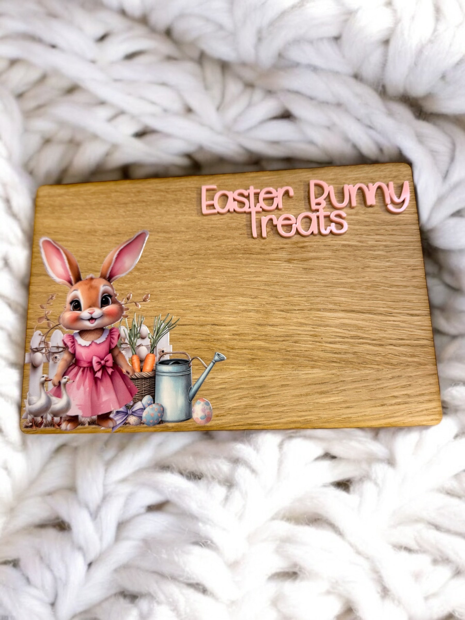 Easter Bunny Treats Board