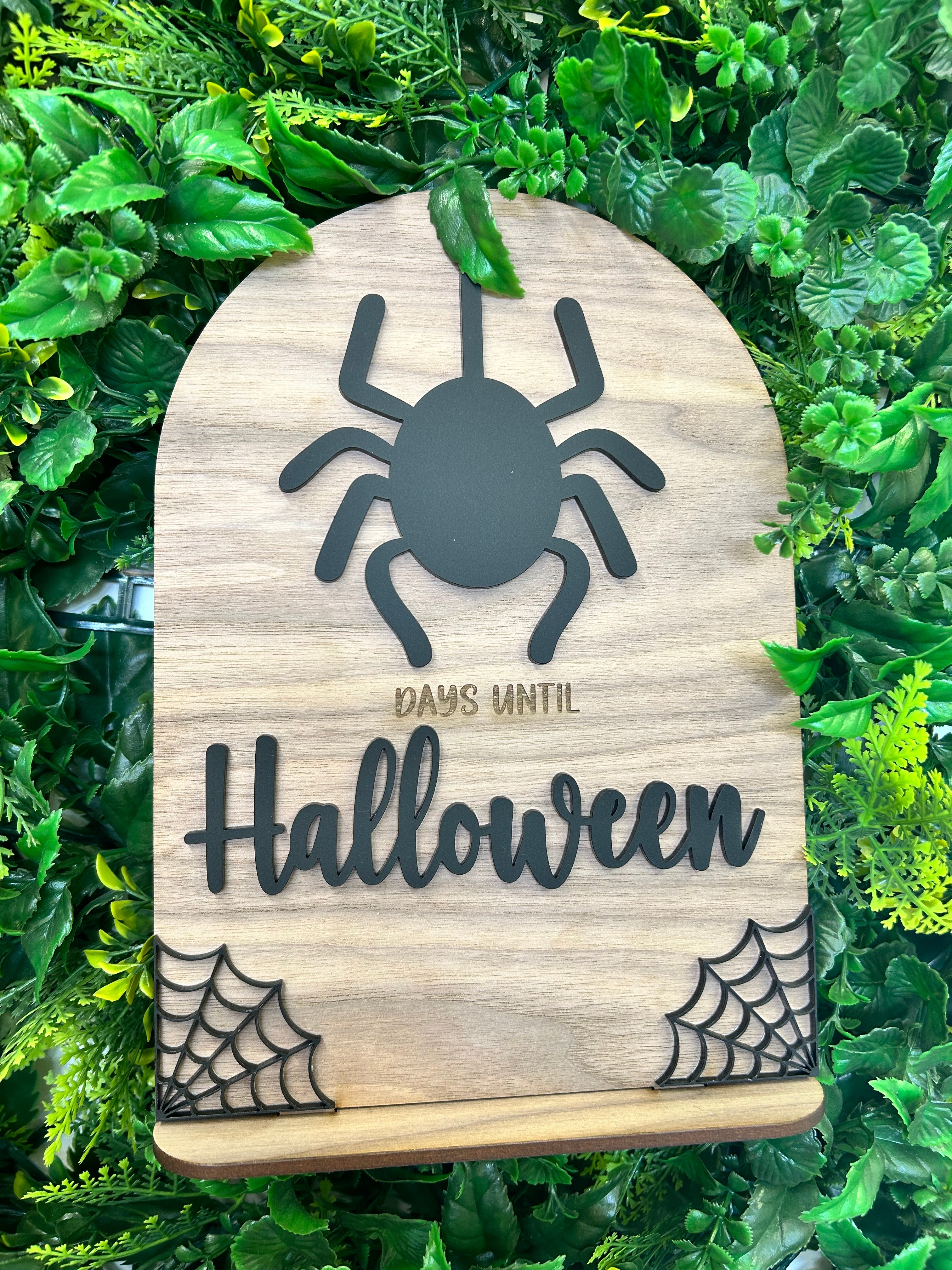 Halloween Countdown Board - Spider