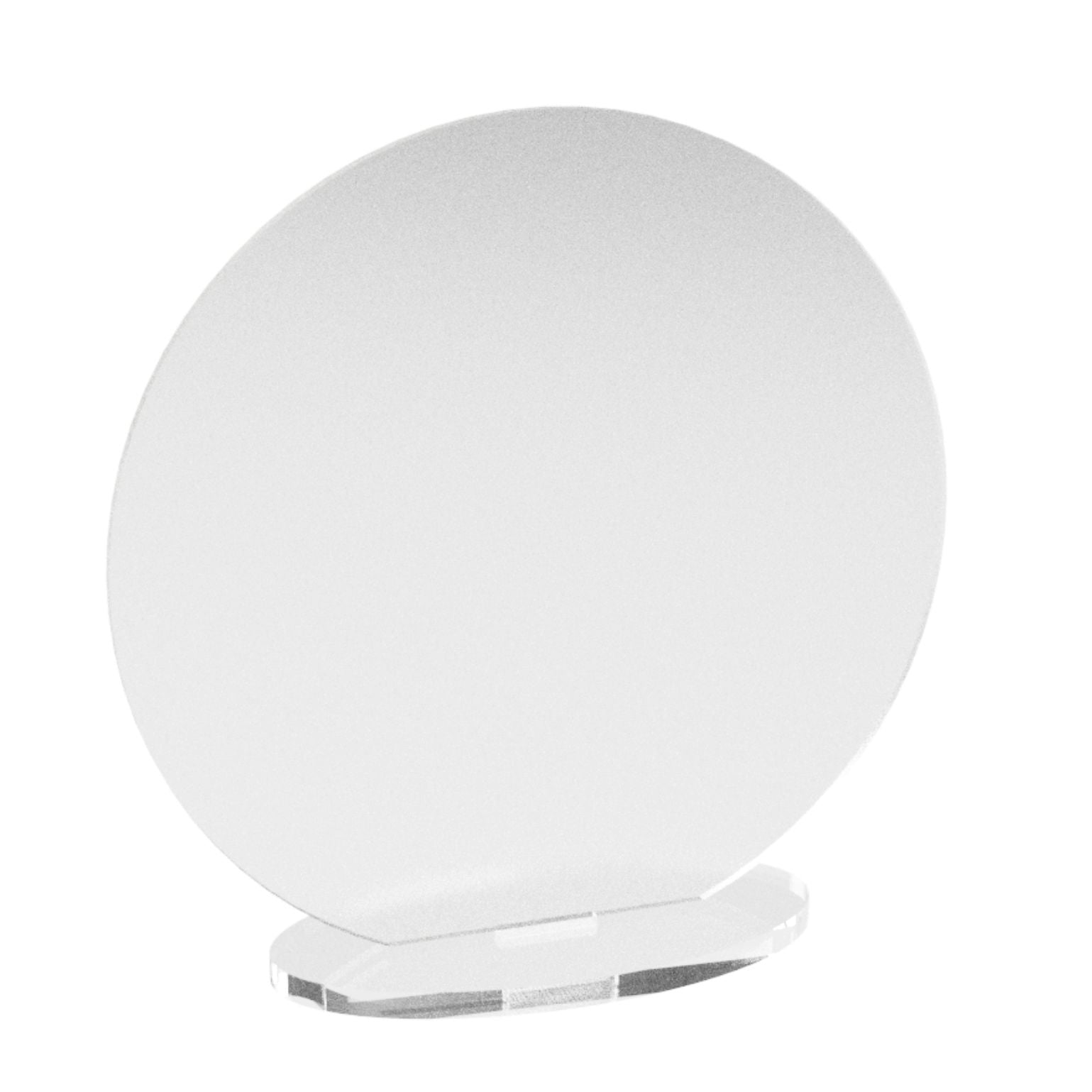 Freestanding Acrylic Circle Disc Round - 200mm - Acrylic