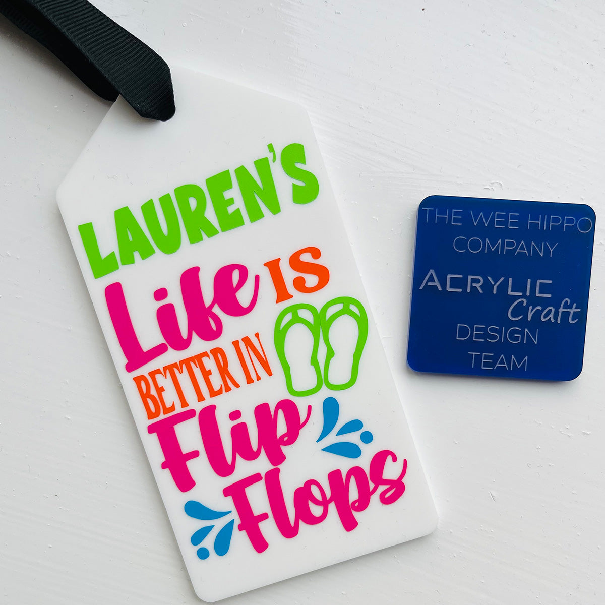Blank Luggage Tag - 120mm
