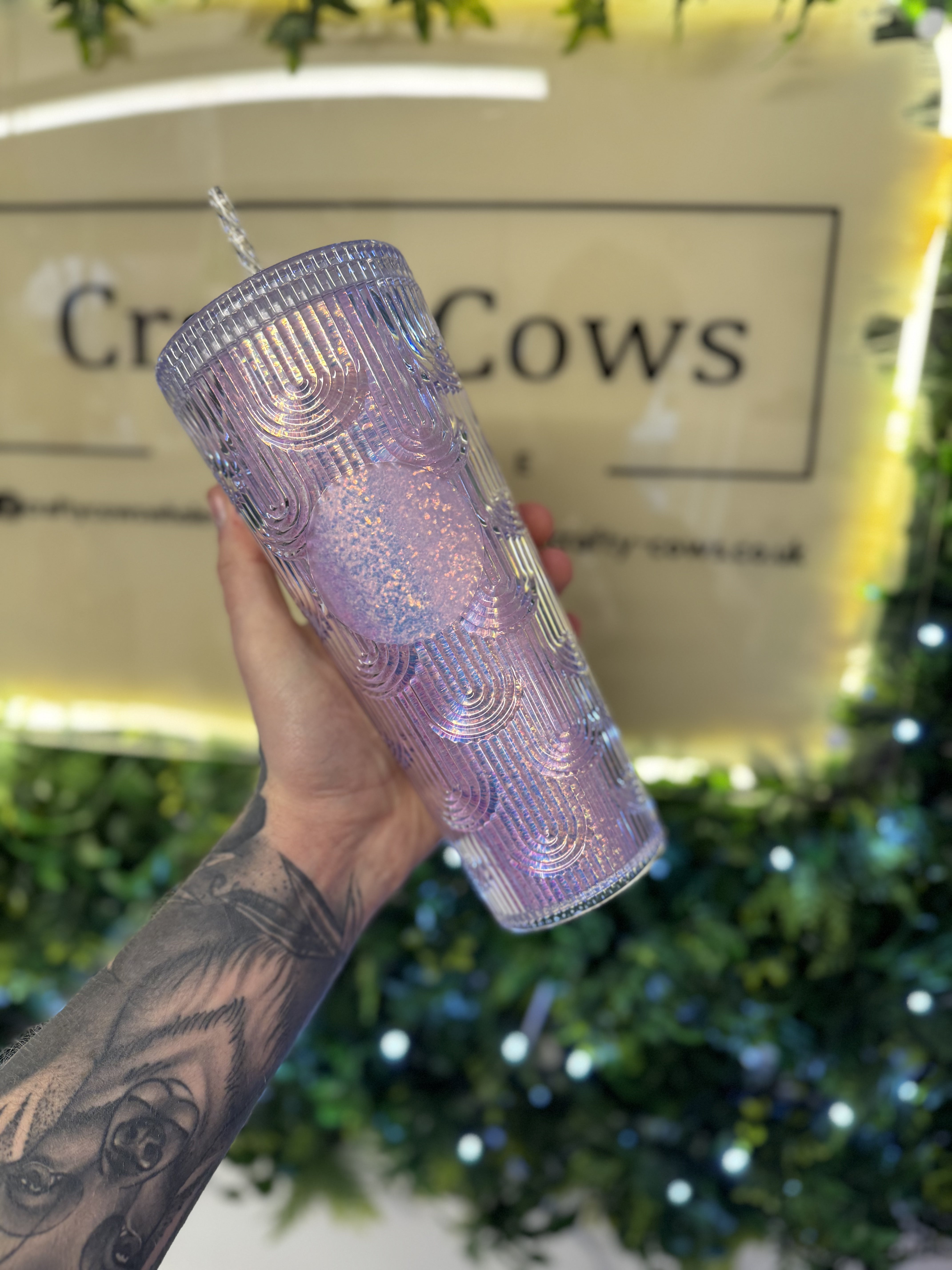 Mermaid Cup - Glitter Pink