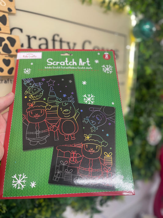 Christmas Scratch Art Kit