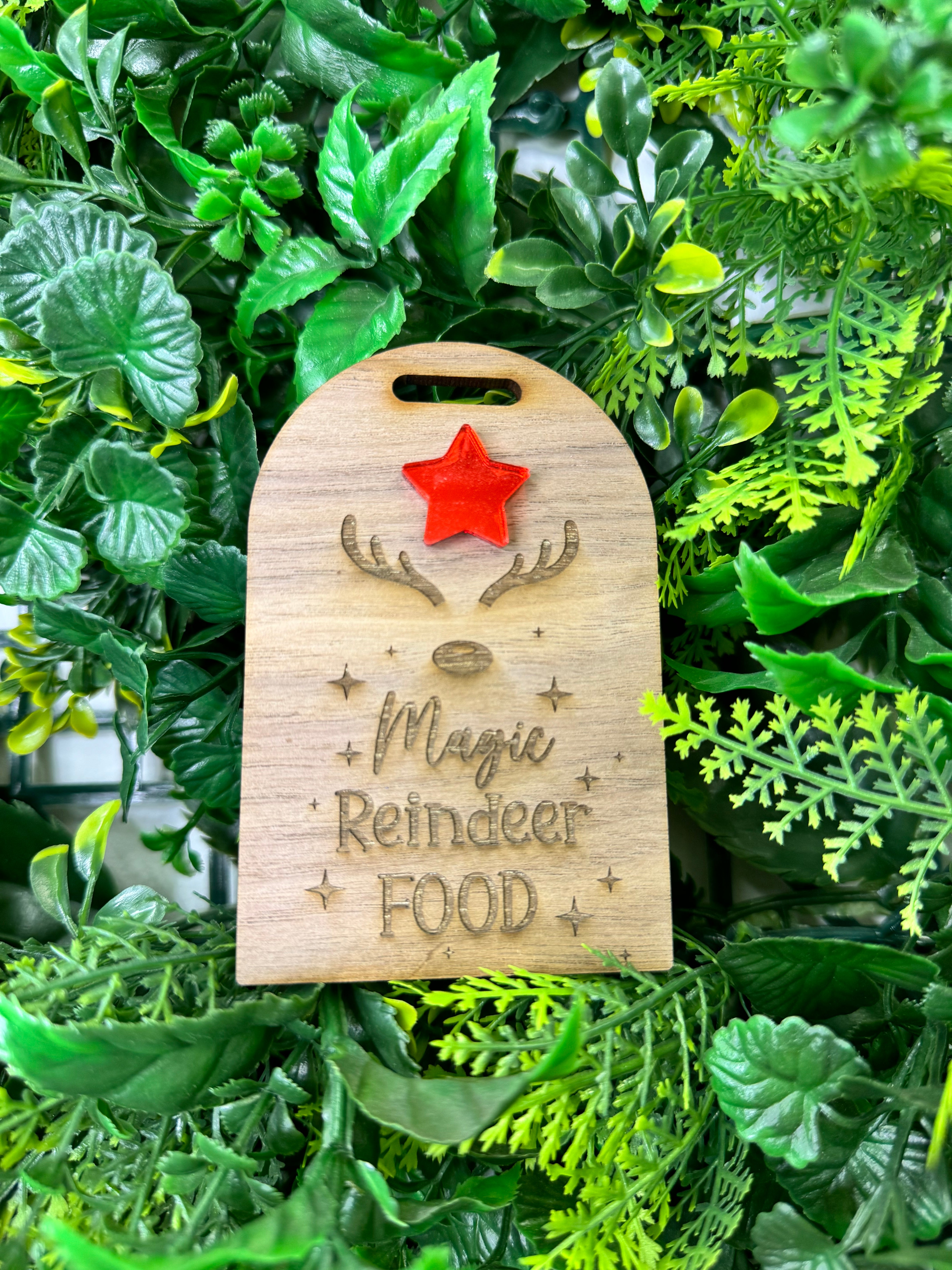 Magic Reindeer Food Tag