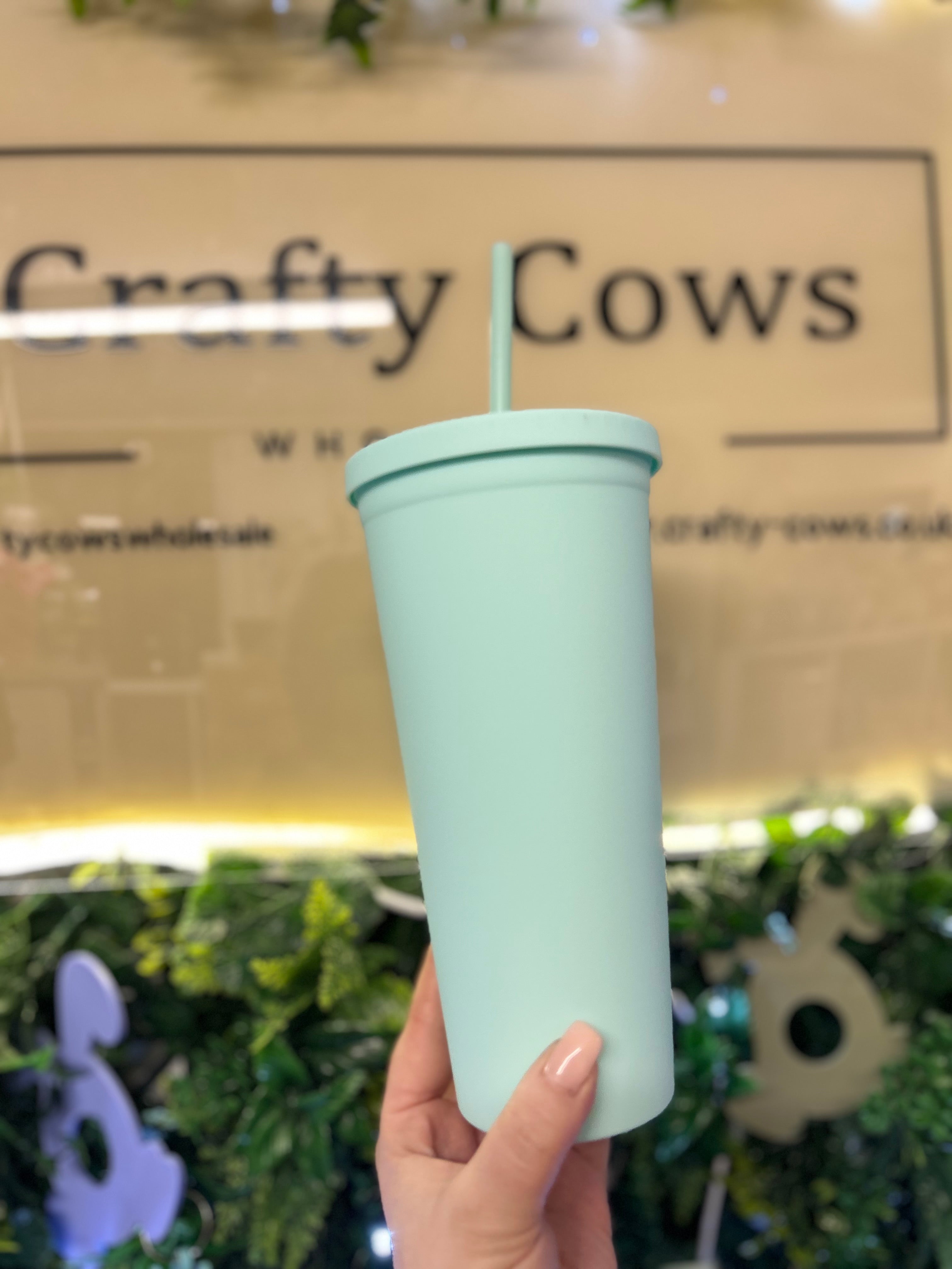 Pastel Double Walled Cold Cups